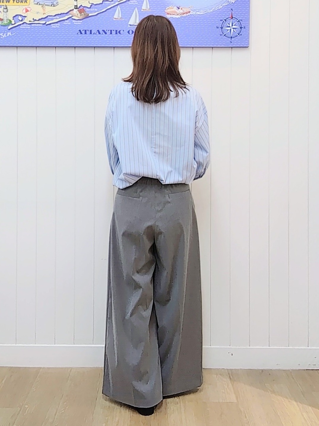 itoさんの「Dessin｜【セットアップ可/洗える】先染ウールライクチェック ダブルジャケット」を使ったコーディネート