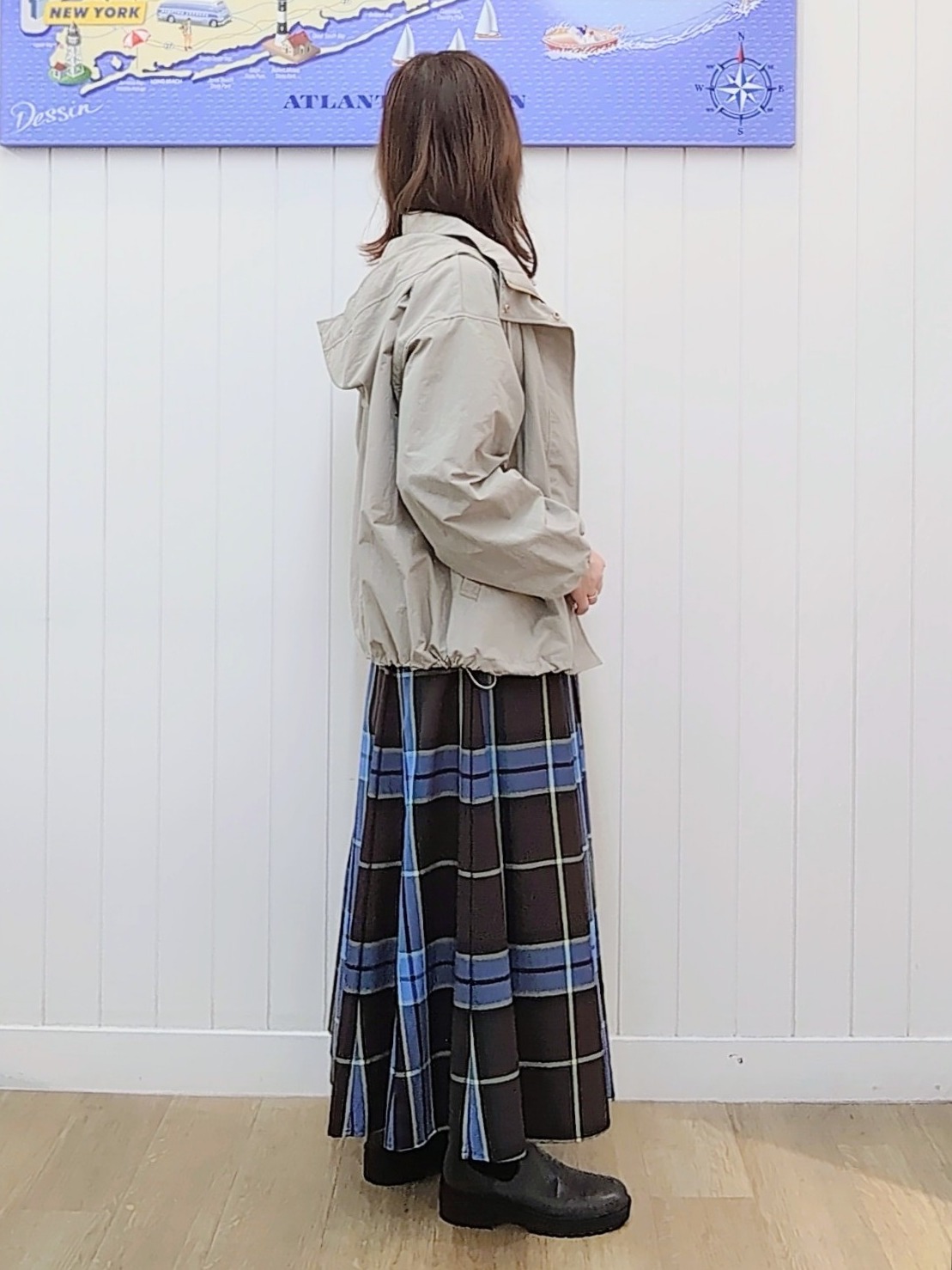 itoさんの「Dessin｜【撥水/2WAY/洗える】フード取り外し可能 撥水ナイロンマンパ」を使ったコーディネート