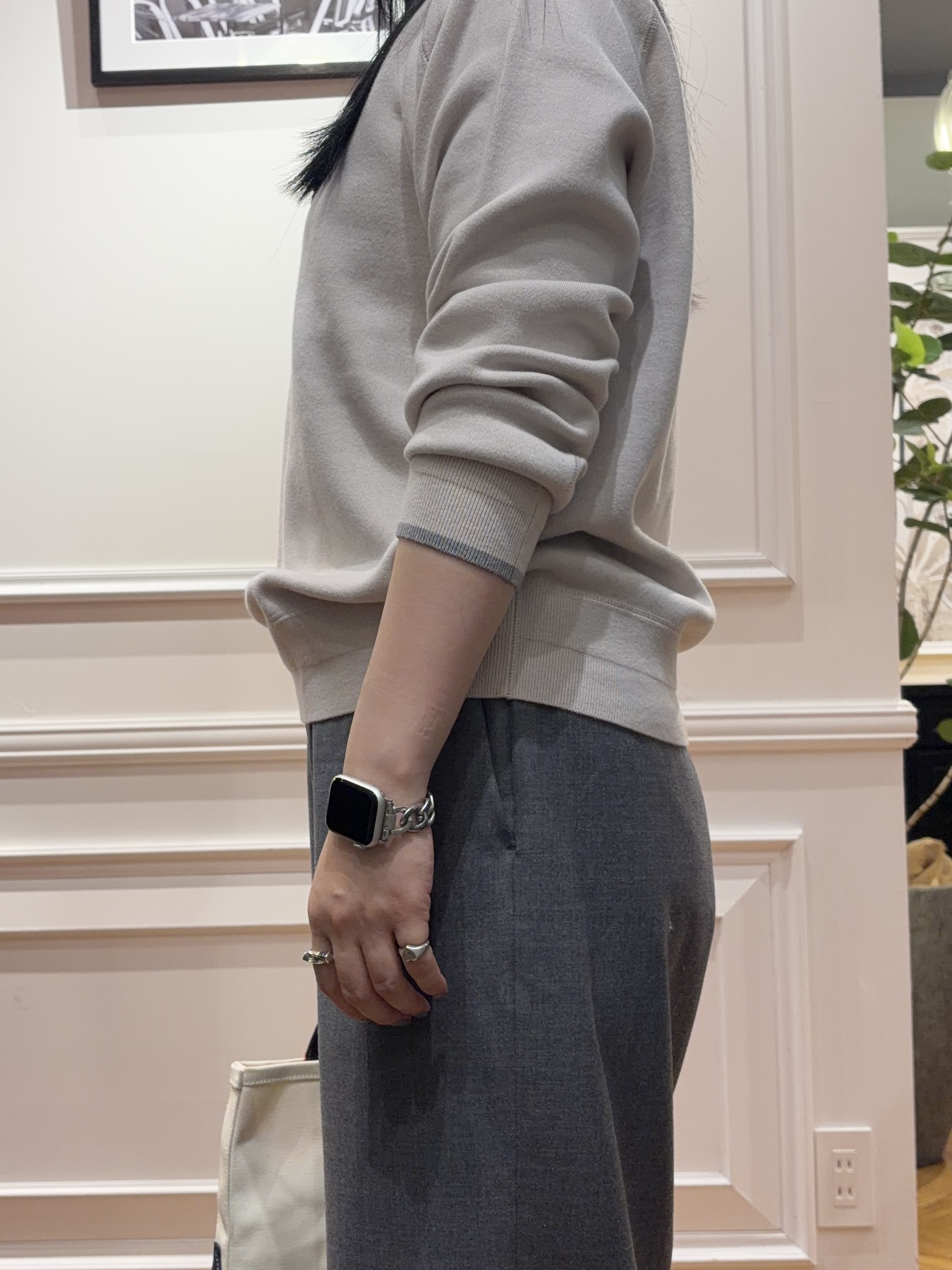 SAKAIさんの「DRESSTERIOR｜【STORY11月号掲載/マシンウォッシャブル】コットンカシミヤニット」を使ったコーディネート