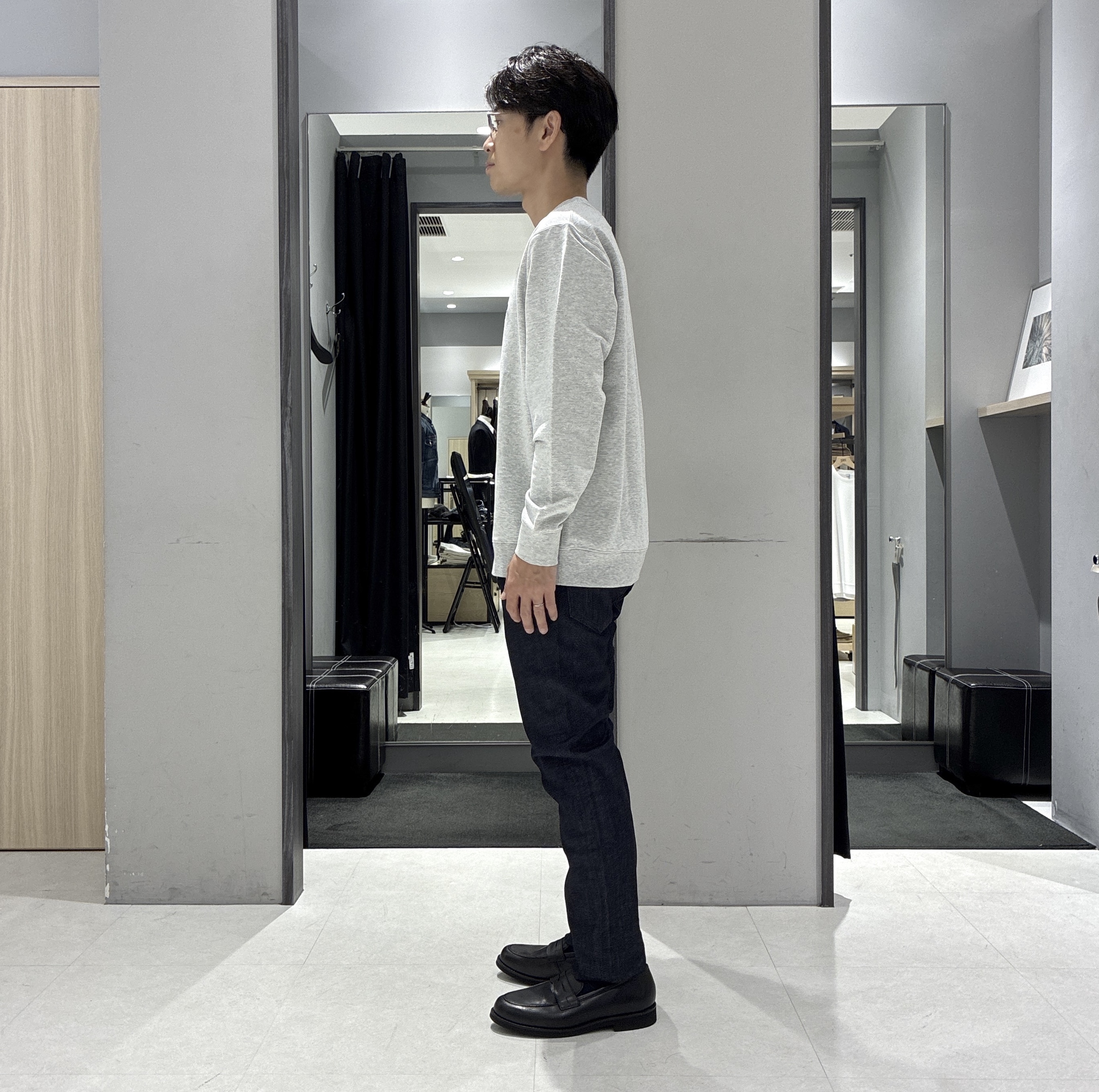 わいずみさんの「TAKEO KIKUCHI｜ウールライクキャットフット ジャケット」を使ったコーディネート