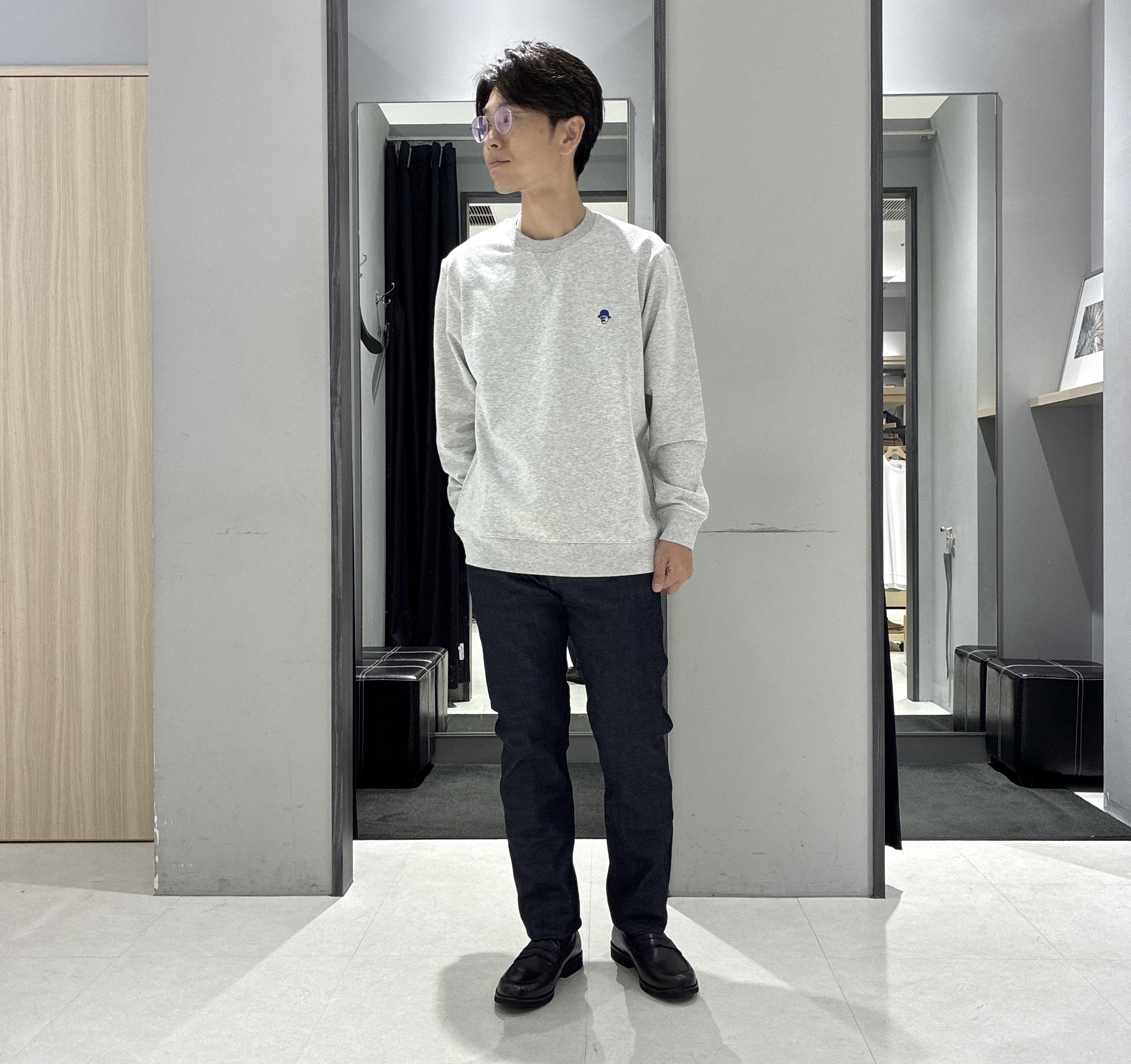 わいずみさんの「TAKEO KIKUCHI｜ウールライクキャットフット ジャケット」を使ったコーディネート