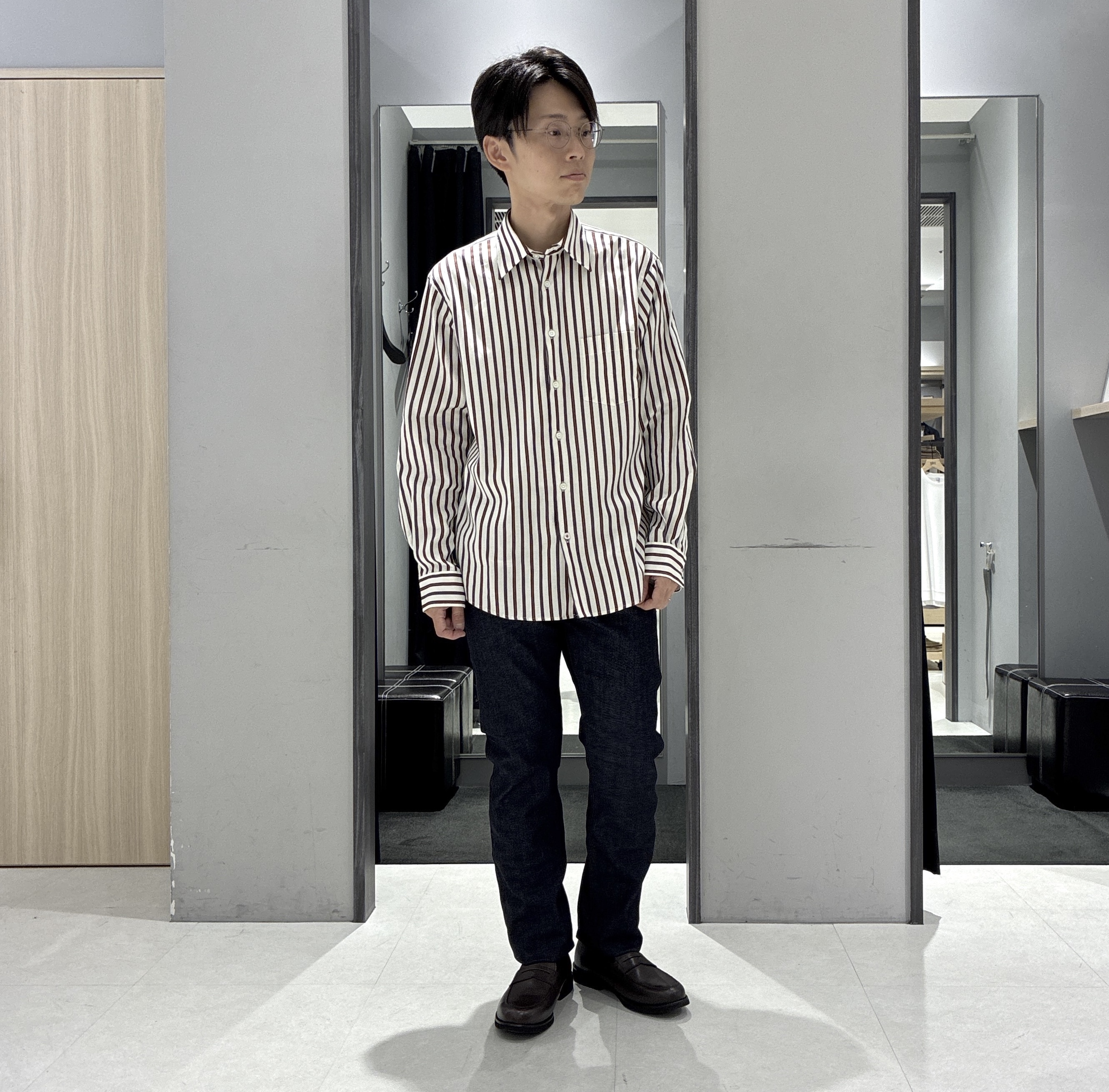わいずみさんの「TAKEO KIKUCHI｜ニットライクワッフル プルオーバージャージ」を使ったコーディネート