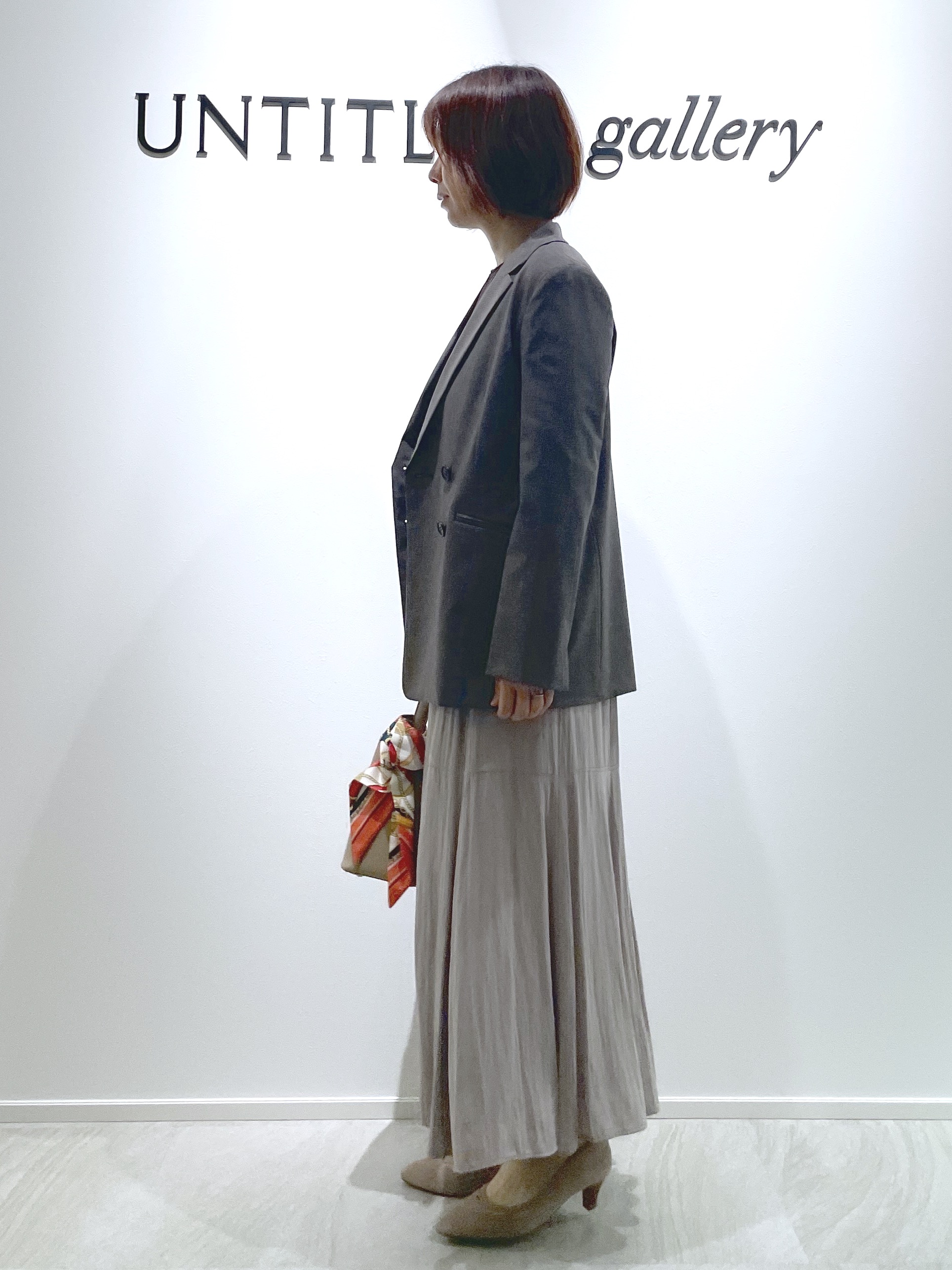 hanaさんの「UNTITLED｜【大人の抜け感/8色展開】ボリュームスリーブニットプルオーバー」を使ったコーディネート