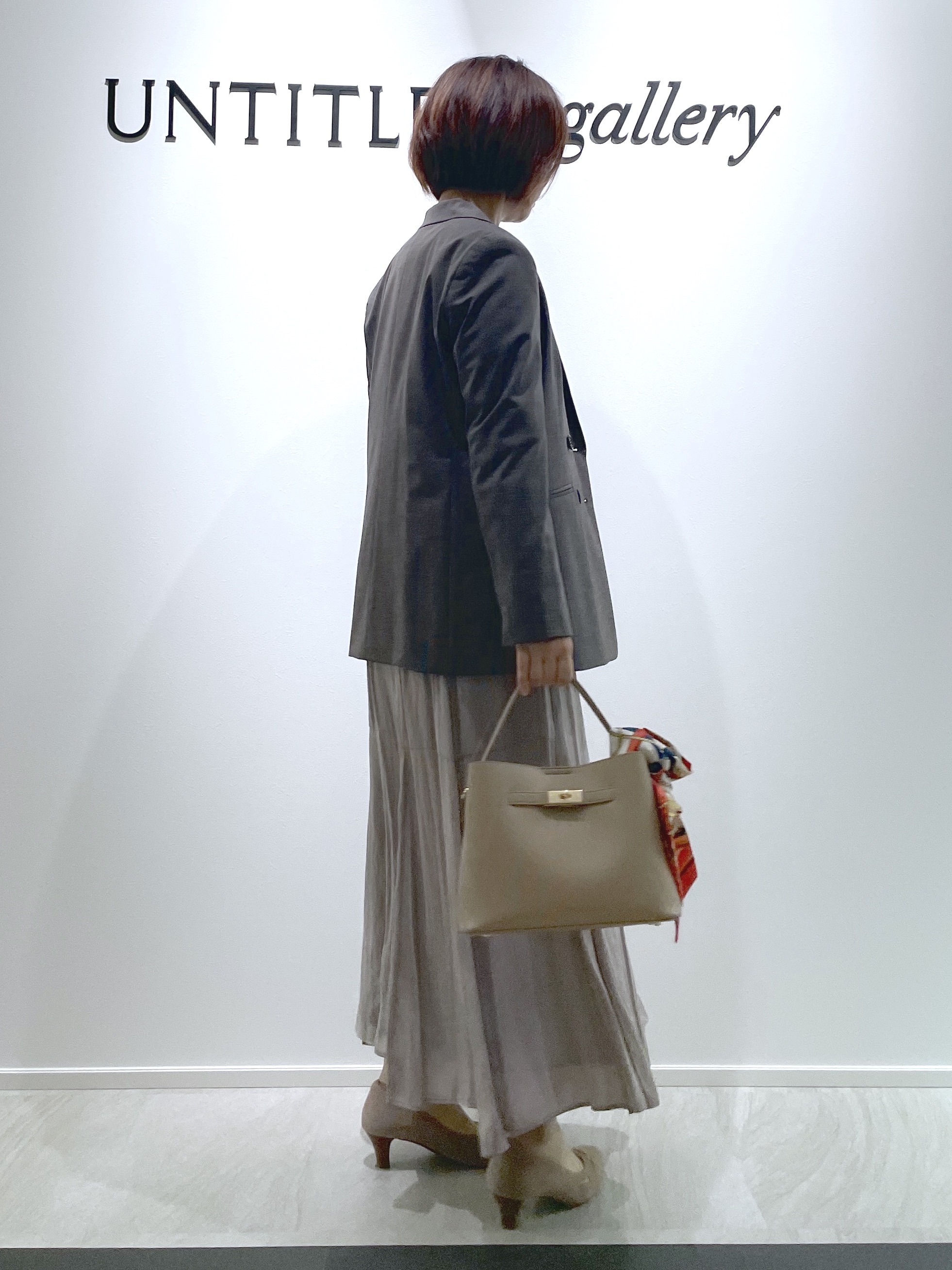 hanaさんの「UNTITLED｜【大人の抜け感/8色展開】ボリュームスリーブニットプルオーバー」を使ったコーディネート
