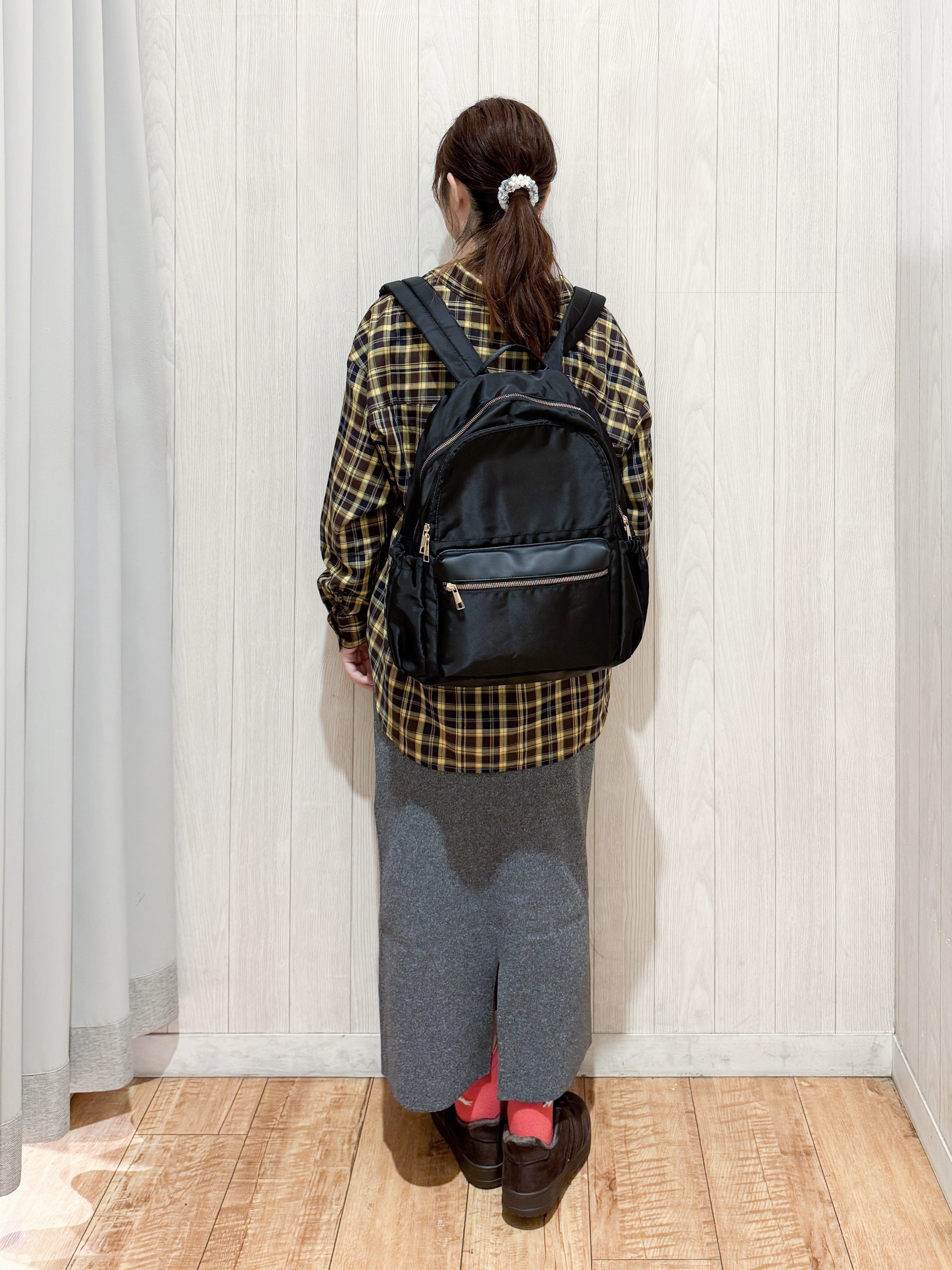 愛さんの「SHOO･LA･RUE｜【洗濯後しわになりにくい/S-LL】気分で選ぶ 大人のデイリー使いに ベーシックシャツ」を使ったコーディネート