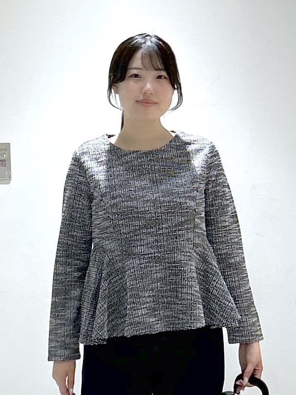 sayaさんの「OPAQUE.CLIP｜【セットアップ】ツィードペプラムトップス《洗濯機OK》」を使ったコーディネート