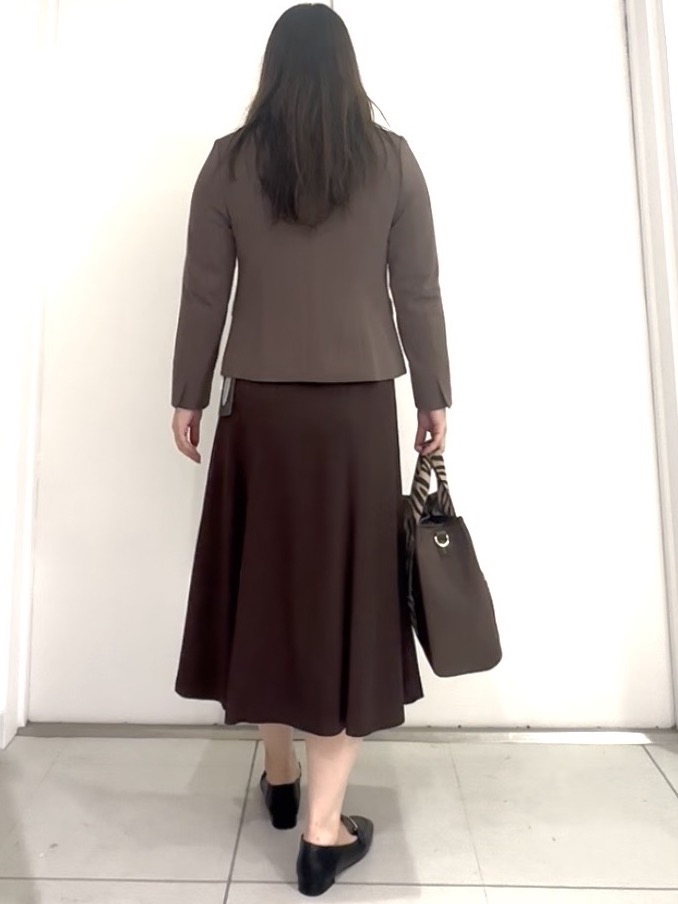 miさんの「Reflect｜【SS-4Lサイズ／セットアップ可】匠ジャケット／ベーシックテーラード」を使ったコーディネート