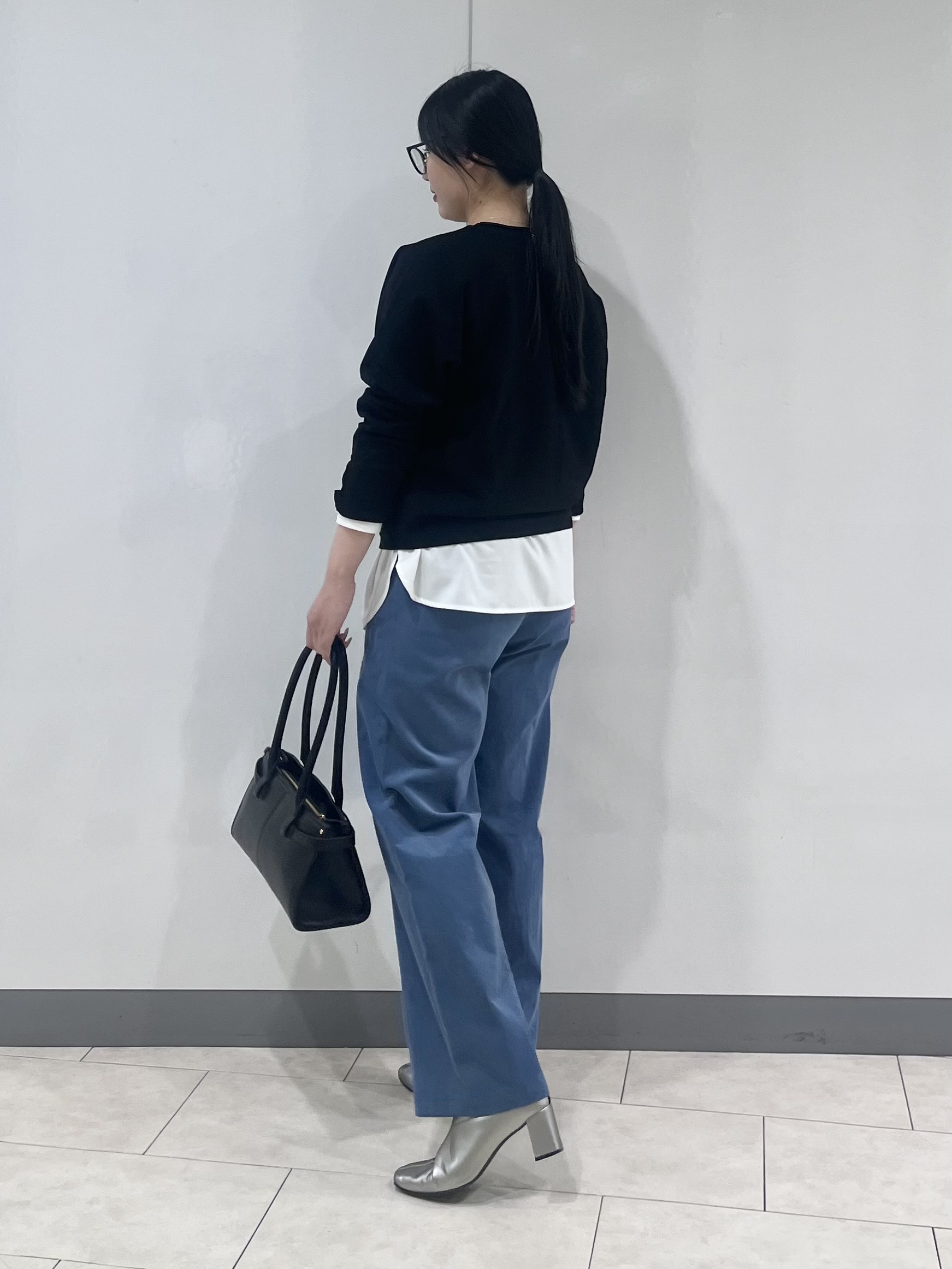 hasuさんの「INDIVI｜【撥水／UVケア】スタンドカラーブルゾン」を使ったコーディネート
