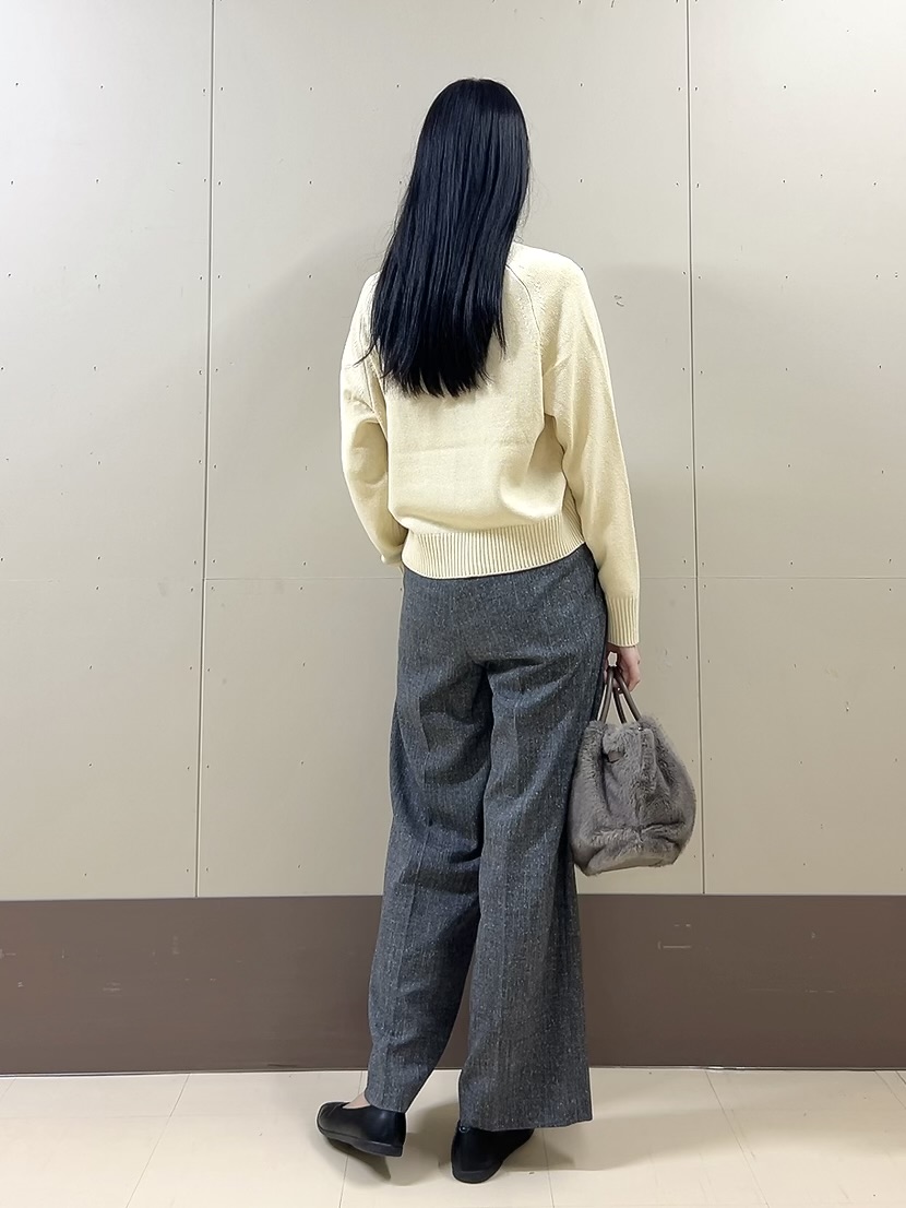 sechiさんの「UNTITLED｜【店頭人気！】杢調ジップカーディガン」を使ったコーディネート