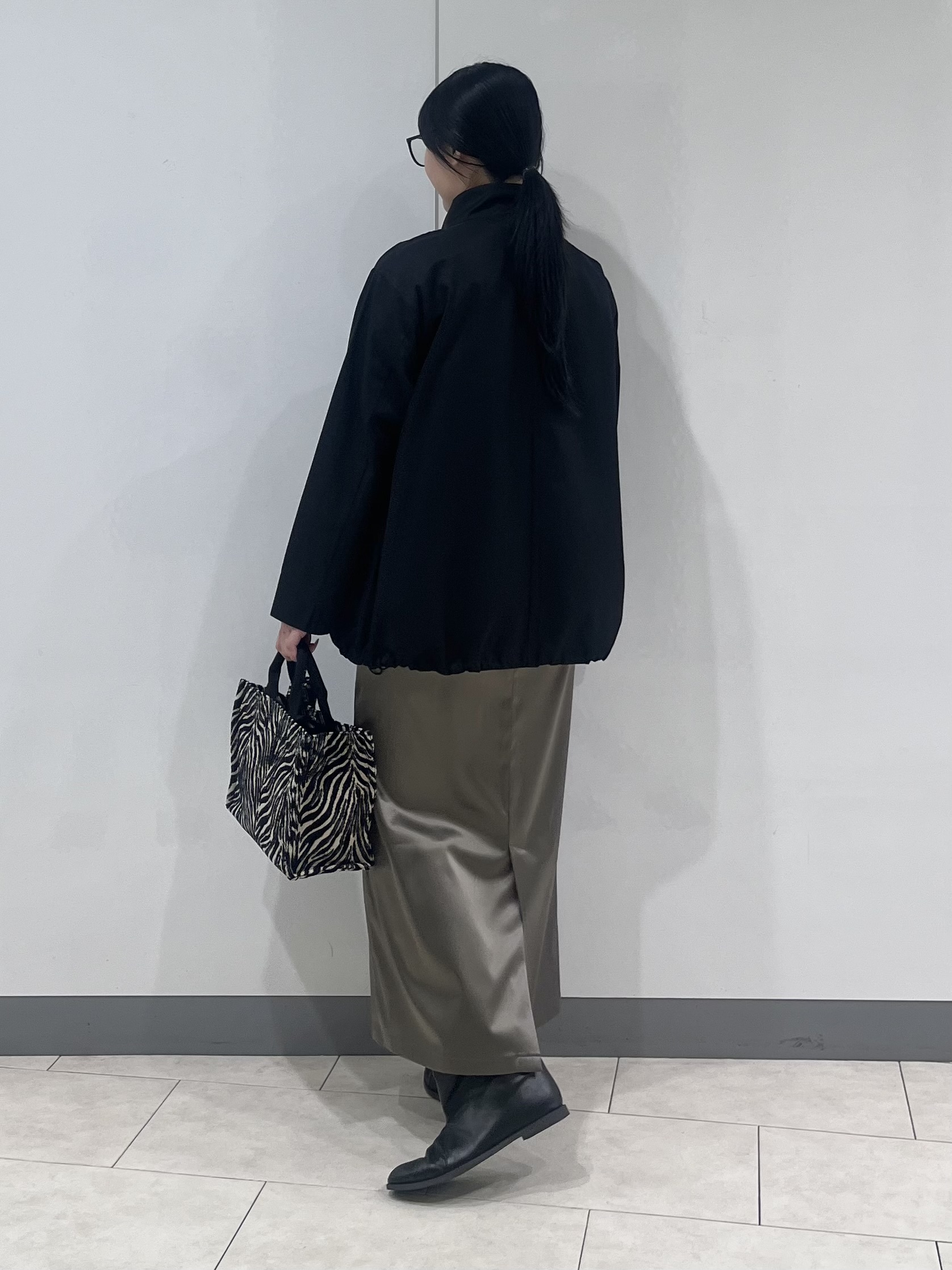 hasuさんの「INDIVI｜【撥水／UVケア】スタンドカラーブルゾン」を使ったコーディネート