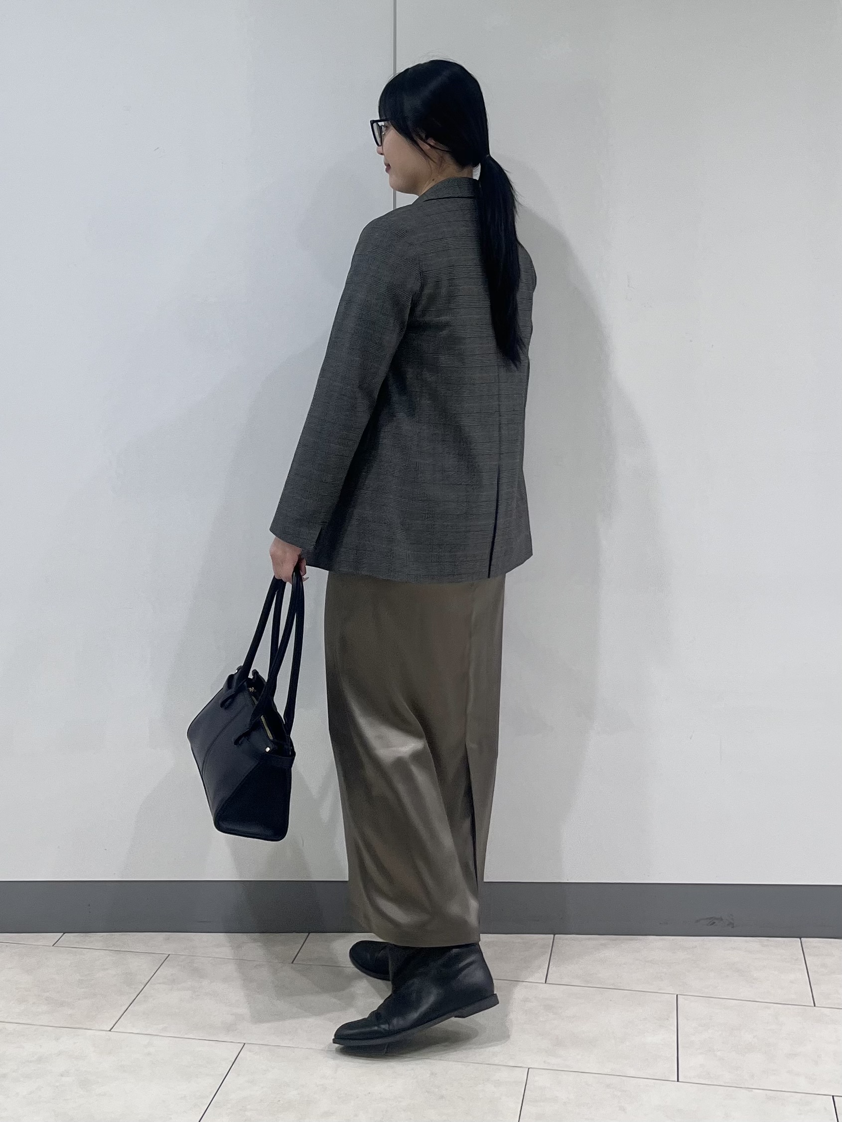 hasuさんの「INDIVI｜【洗濯機OK／ストレッチ◎】秋はじめのダブルジャケット」を使ったコーディネート