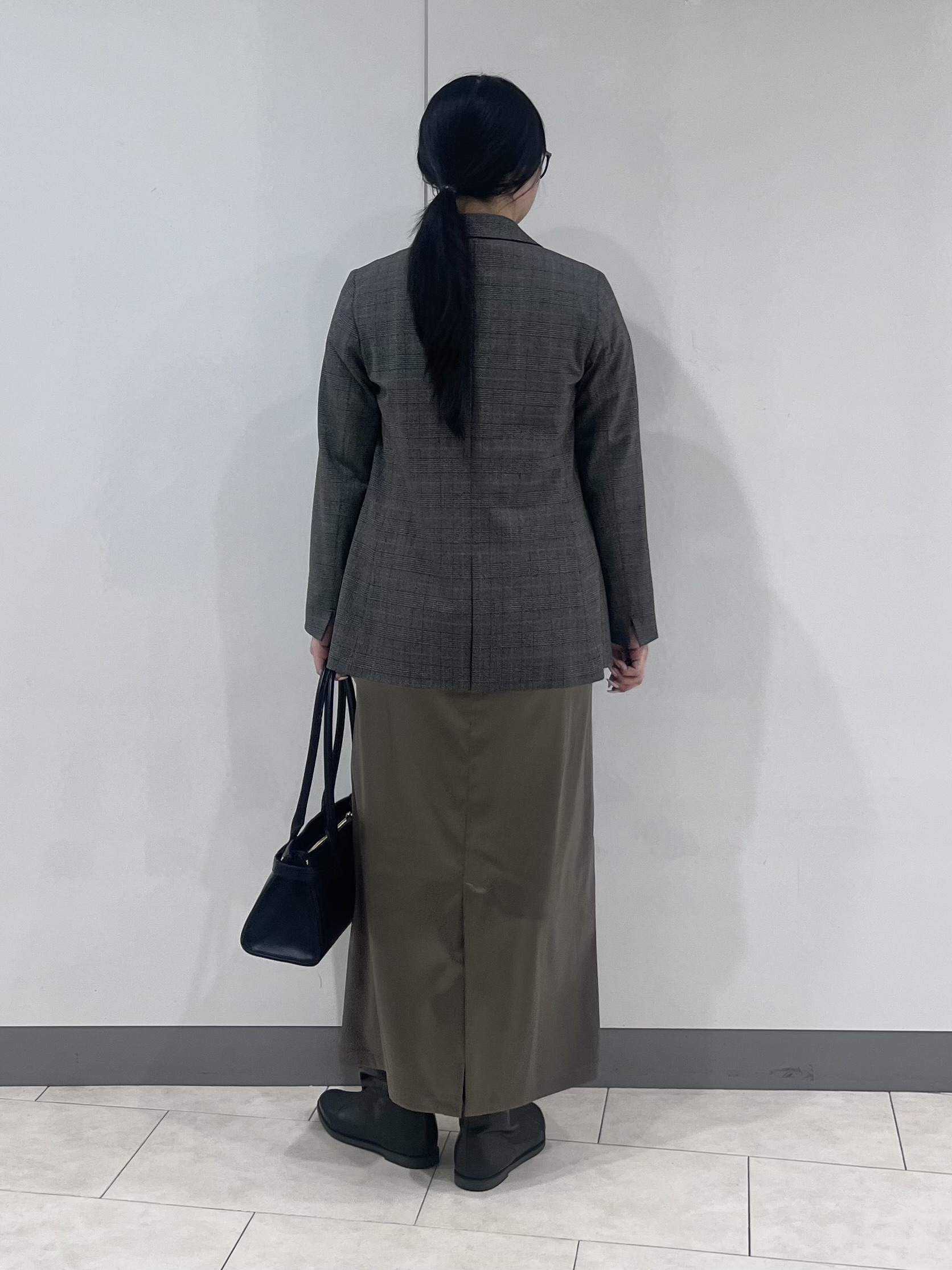 hasuさんの「INDIVI｜【洗濯機OK／ストレッチ◎】秋はじめのダブルジャケット」を使ったコーディネート