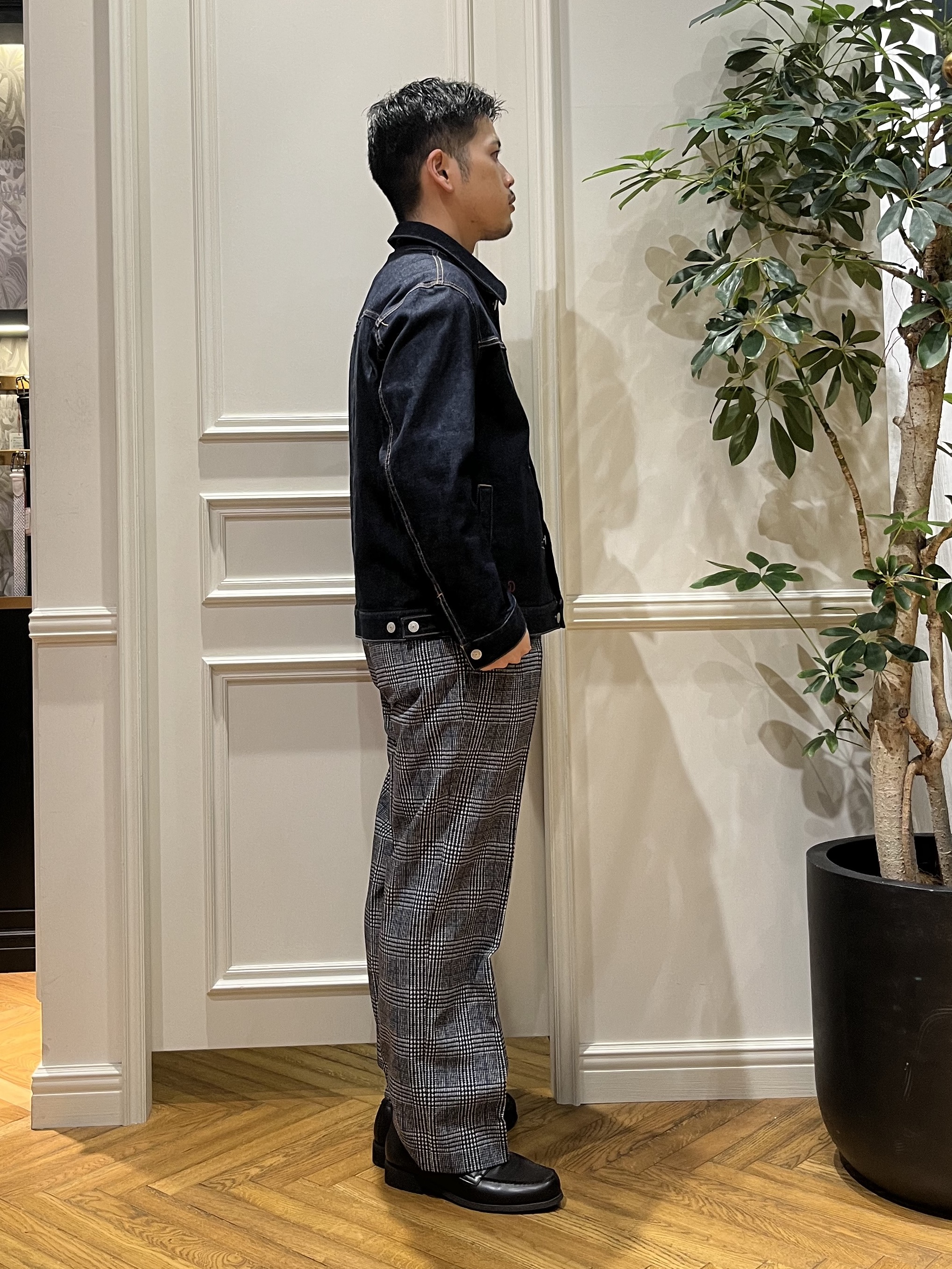 Tokuさんの「DRESSTERIOR｜KAIHARA denim トラッカージャケット」を使ったコーディネート