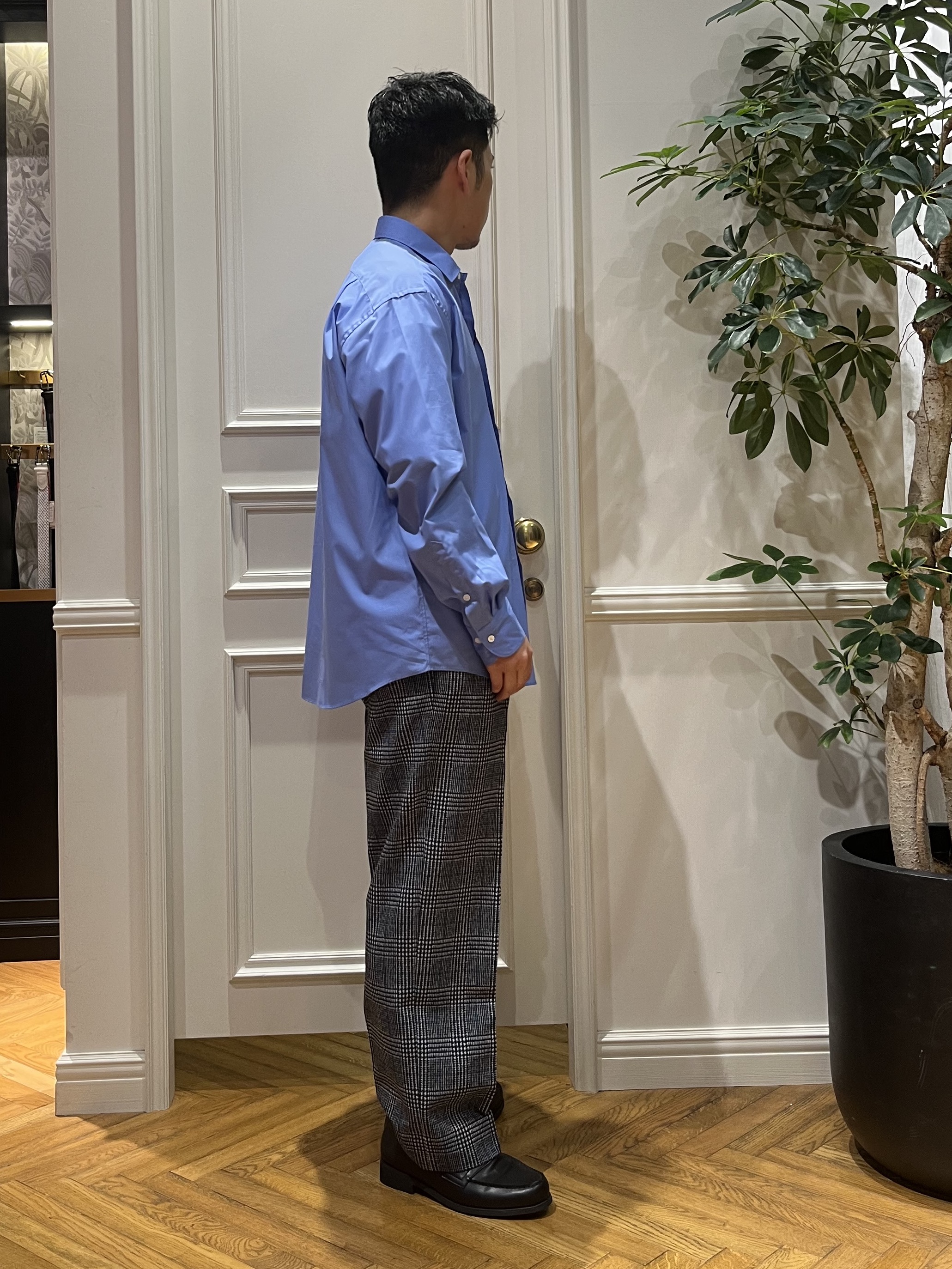 Tokuさんの「DRESSTERIOR｜【干場義雅&times;MOVB&times;DRESSTERIOR】シドグラスシャツ」を使ったコーディネート