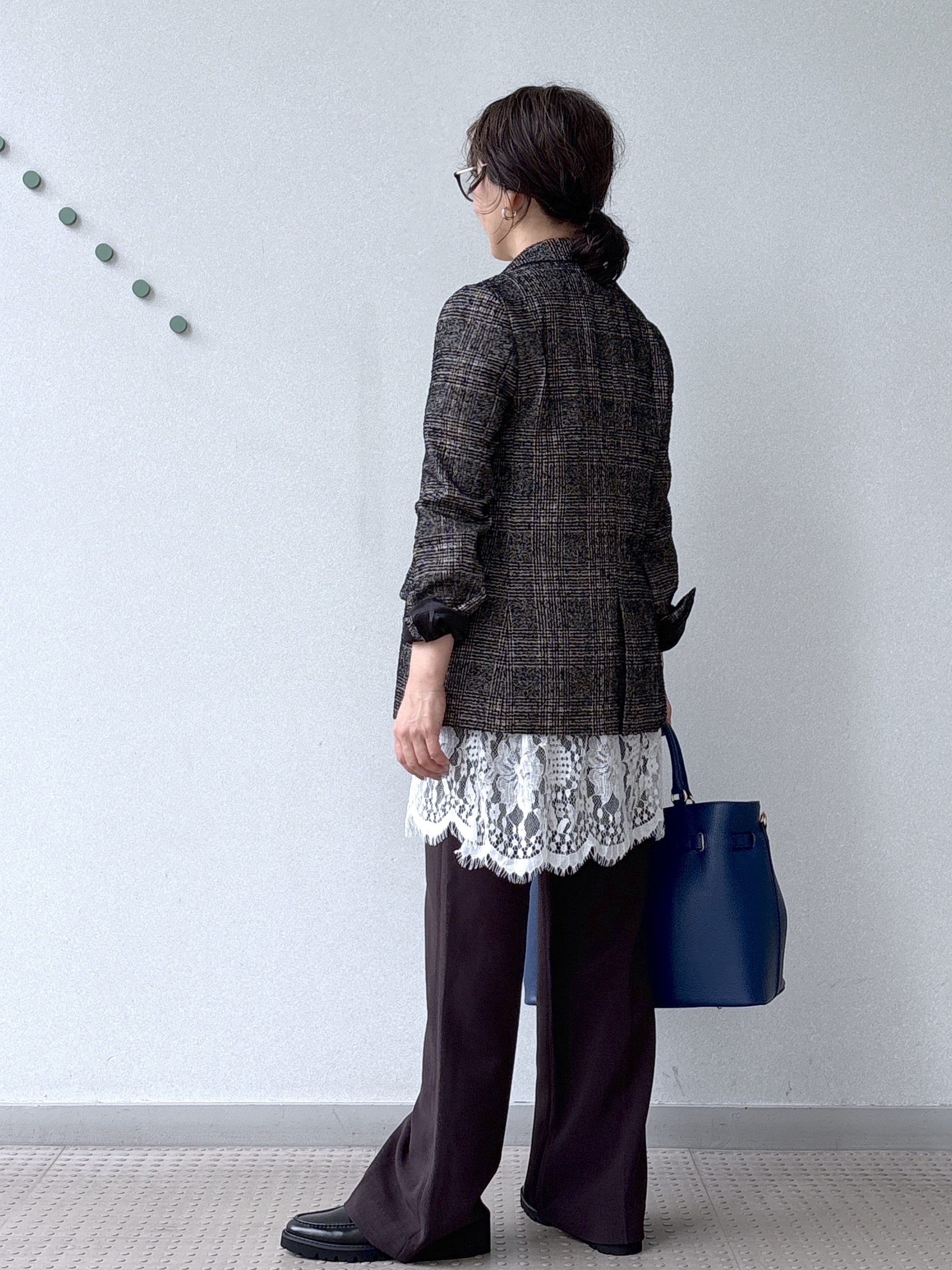 kawamuraさんの「DRESSTERIOR｜【秋向き素材】ハンティング ノーカラージャケット」を使ったコーディネート