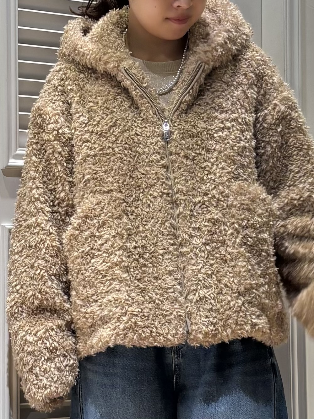 Mgmさんの「DRESSTERIOR｜プードルボアパーカー」を使ったコーディネート