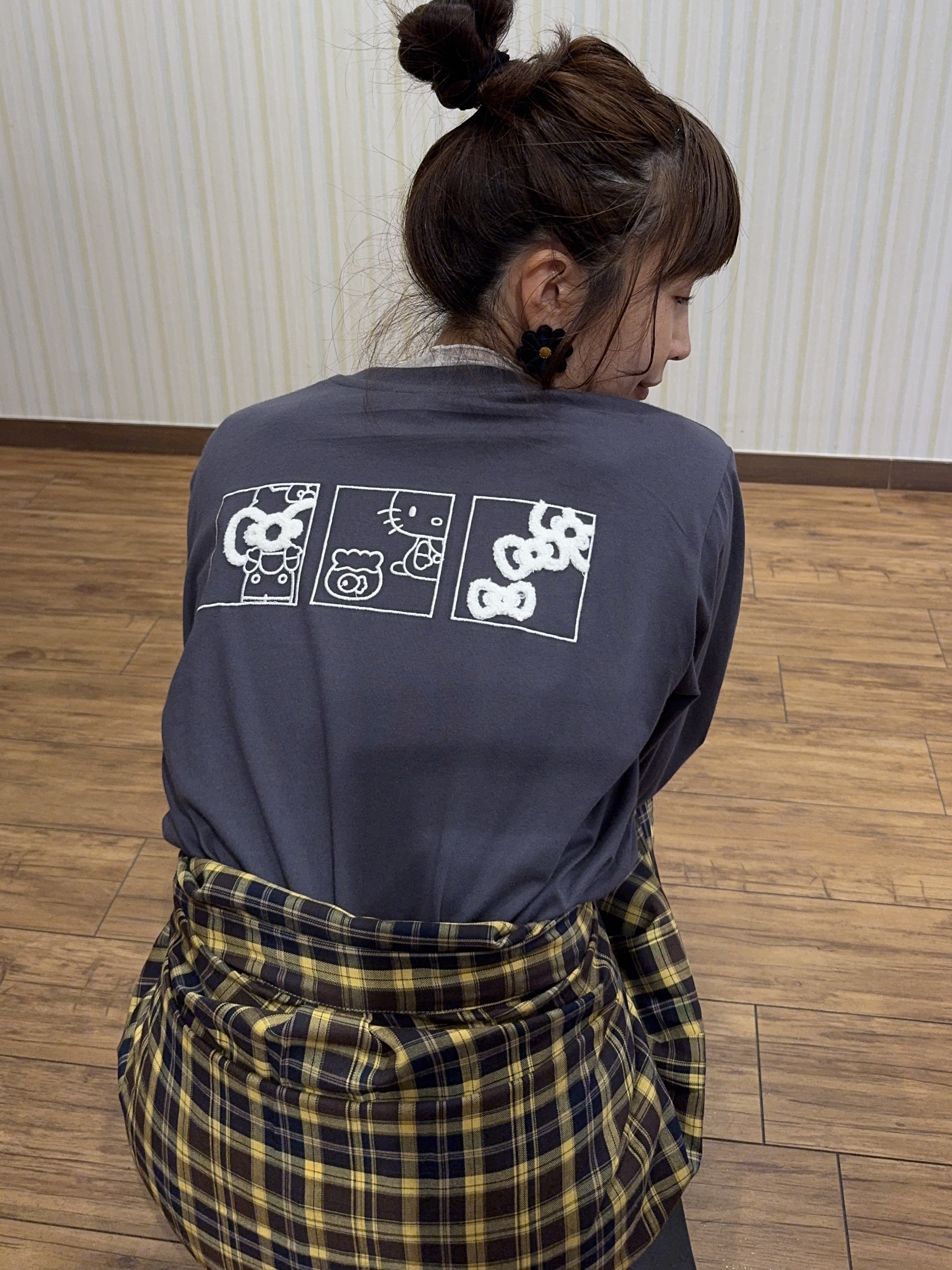 よっしーさんの「SHOO･LA･RUE｜【洗濯後しわになりにくい/S-LL】気分で選ぶ 大人のデイリー使いに ベーシックシャツ」を使ったコーディネート