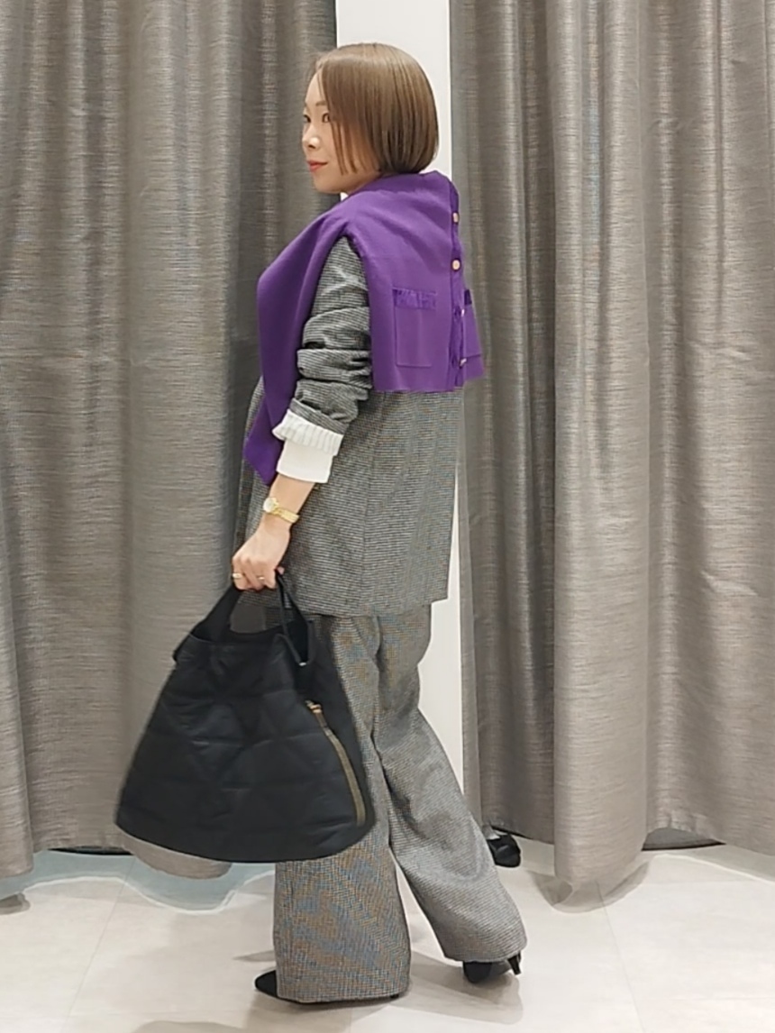 s u g iさんの「UNTITLED｜【セットアップ可/秋羽織り】ウールダブルジャケット」を使ったコーディネート