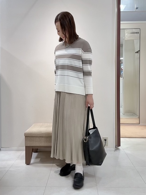YUIさんの「UNTITLED｜【軽アウター/ウール100】ウールショートコート」を使ったコーディネート