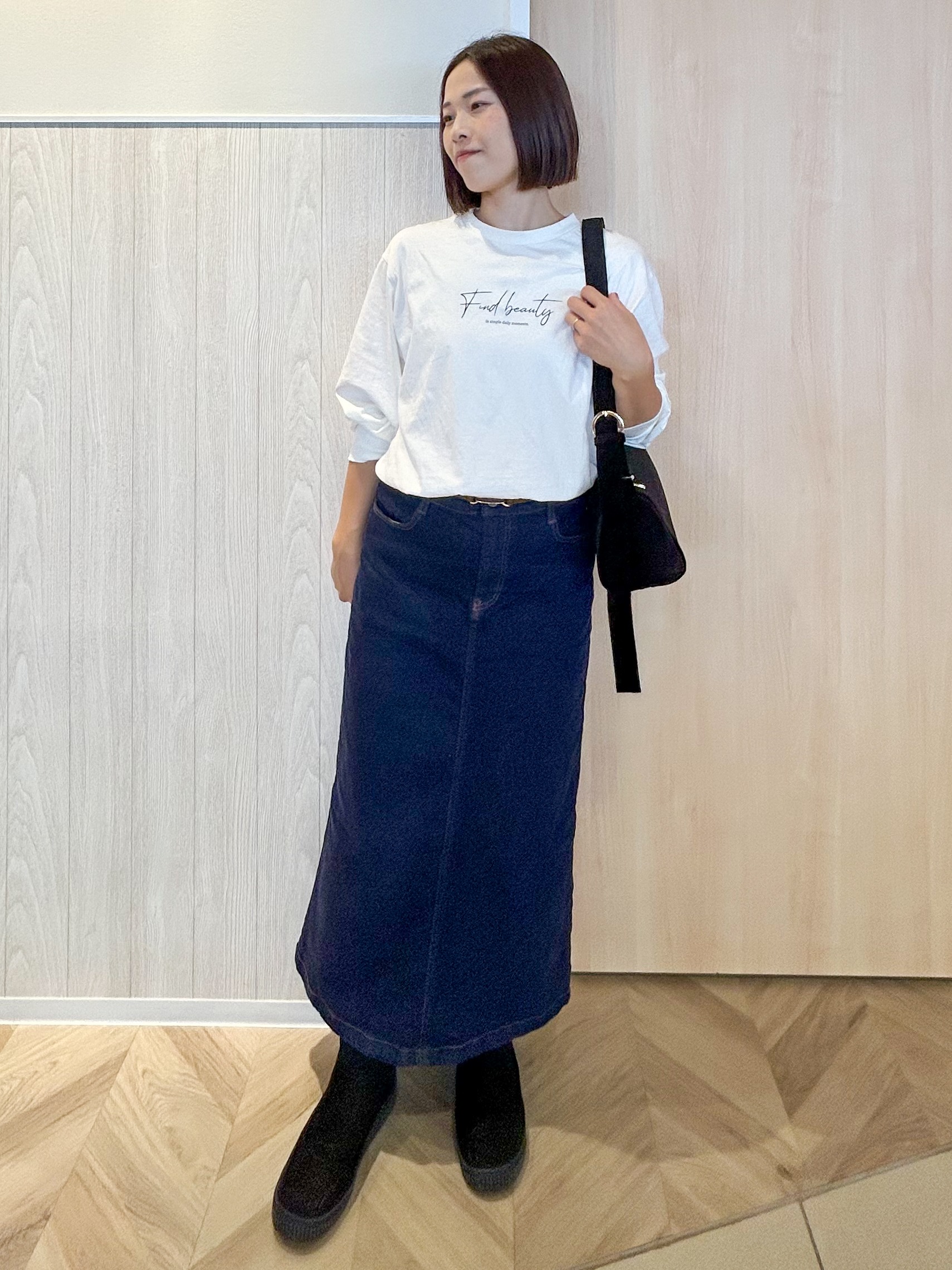 tomoさんの「SHOO･LA･RUE｜【S-LL/洗濯機可】もちさら ダブルジップパーカ」を使ったコーディネート