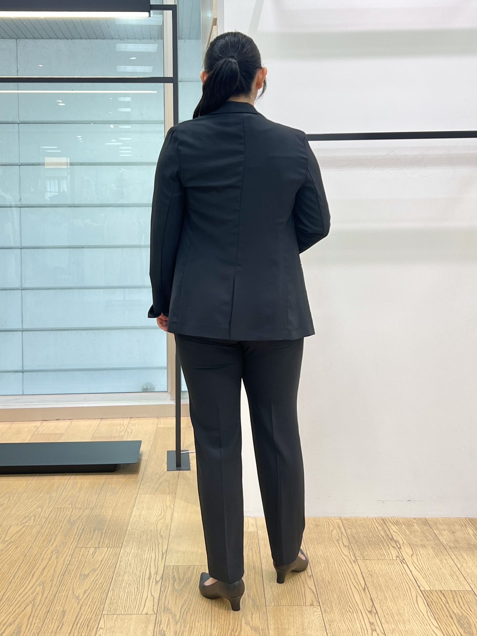 shimaさんの「INDIVI｜【初秋/UVケア/着る日傘】 テーラードジャケット」を使ったコーディネート
