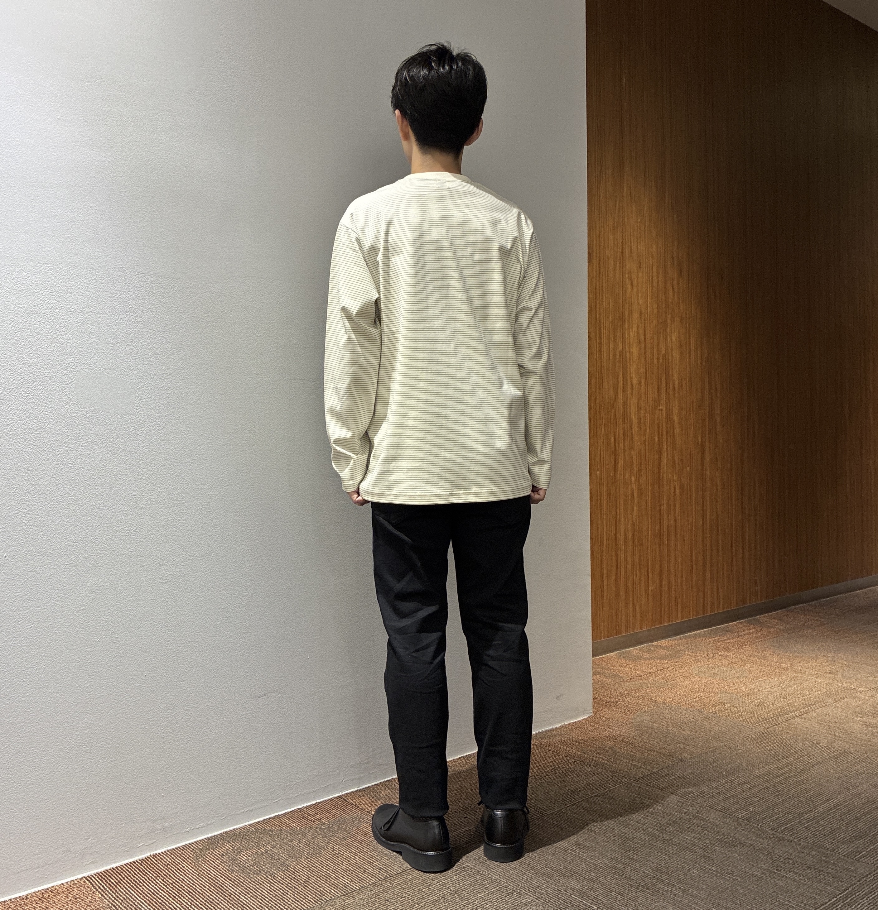 わいずみさんの「TAKEO KIKUCHI｜【日本製/Sサイズ～】リラックスフィットシャツ」を使ったコーディネート