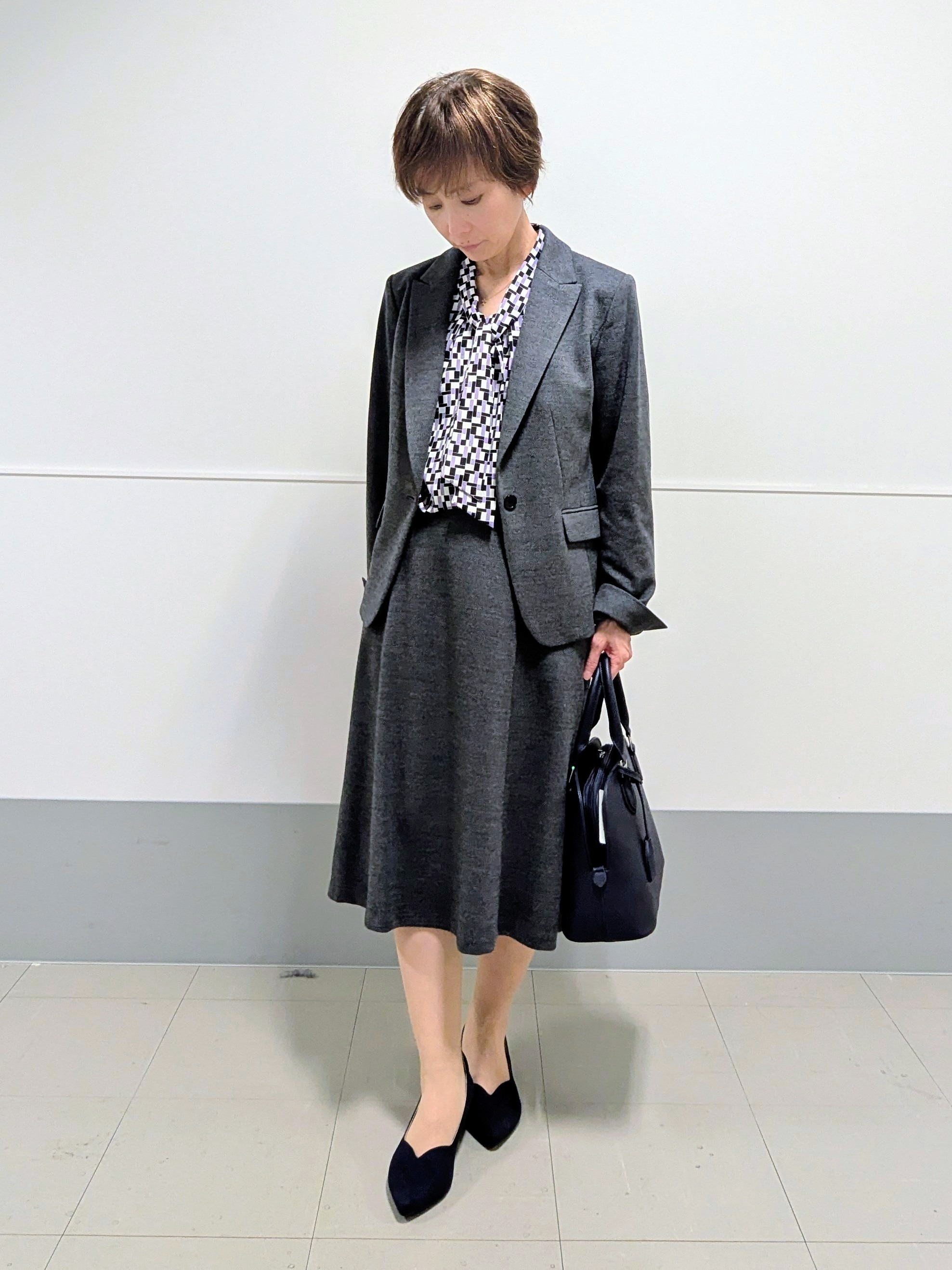 nishiさんの「Reflect｜【SS-4Lサイズ／セットアップ可】匠ジャケット／ベーシックテーラード」を使ったコーディネート
