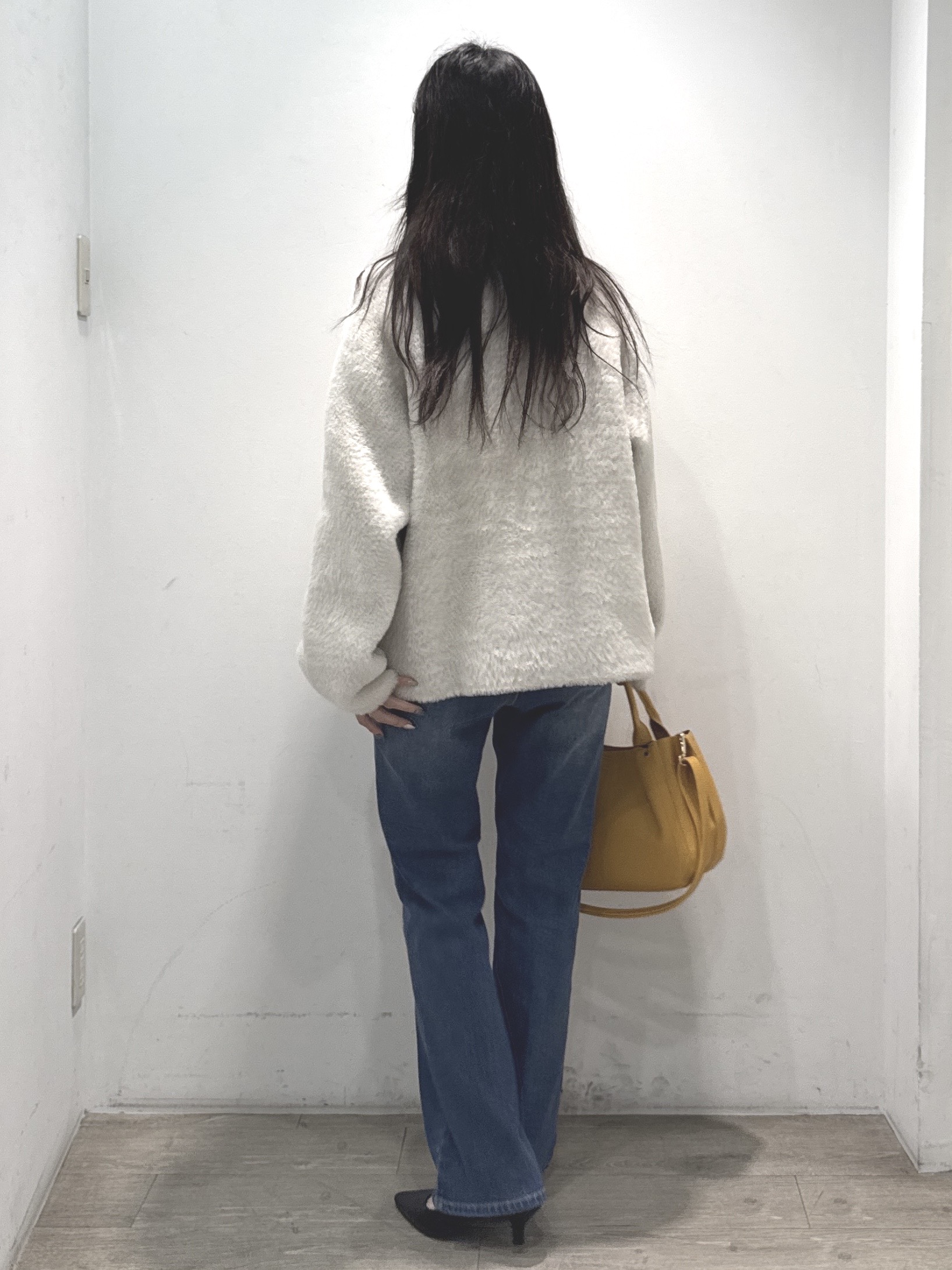 yuicciさんの「OPAQUE.CLIP｜ダブルフェイスニットカーディガン」を使ったコーディネート