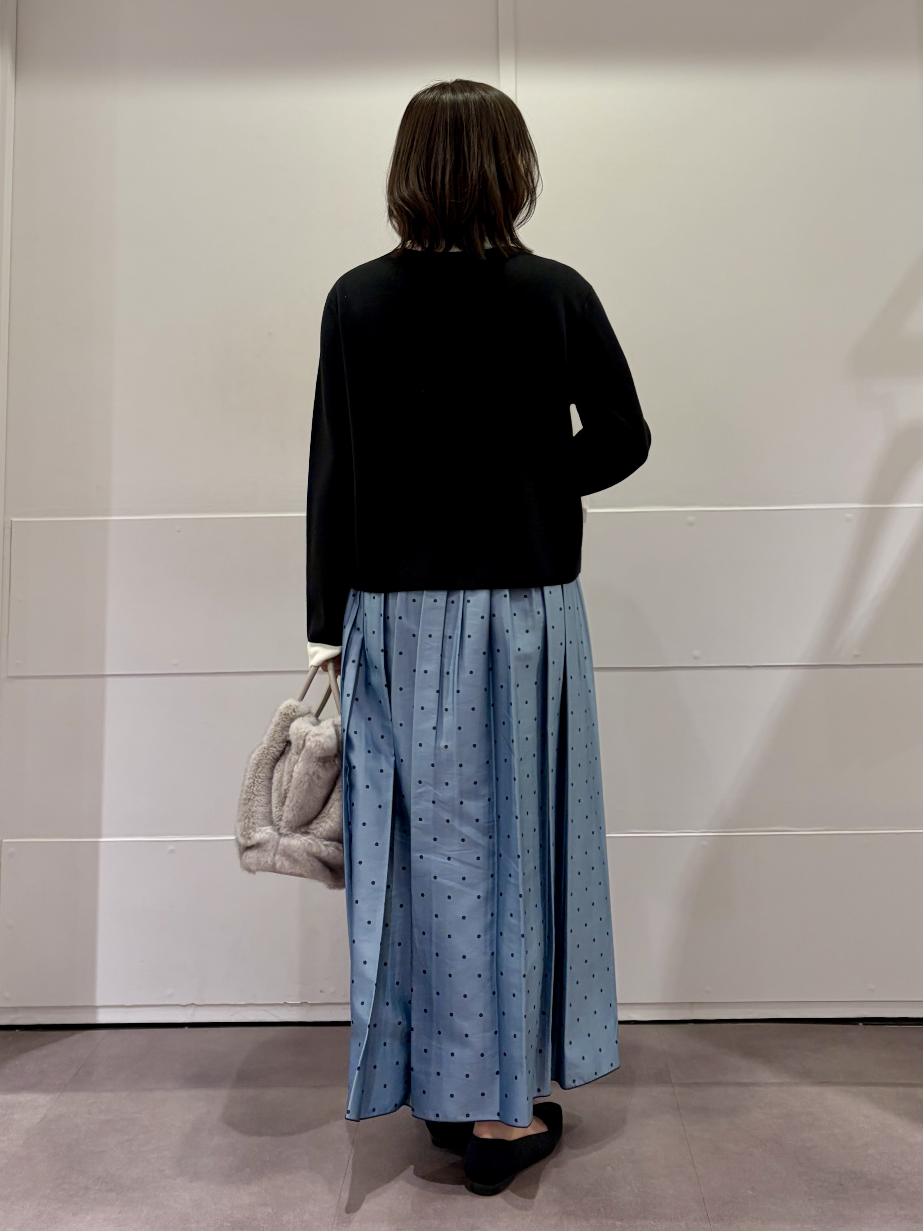 TOKOさんの「UNTITLED｜【米沢素材】リバーシブルドットスカート」を使ったコーディネート
