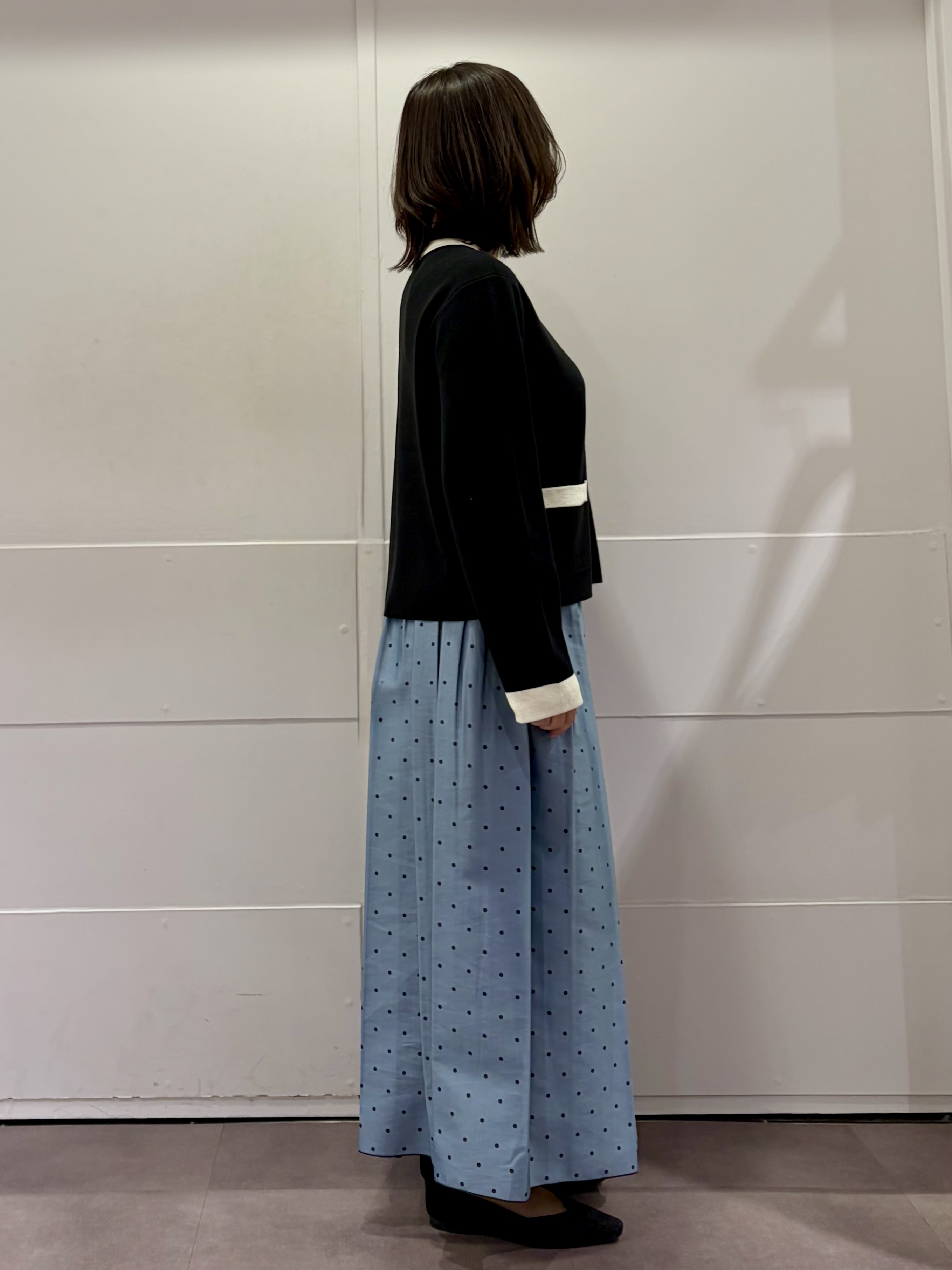 TOKOさんの「UNTITLED｜【米沢素材】リバーシブルドットスカート」を使ったコーディネート