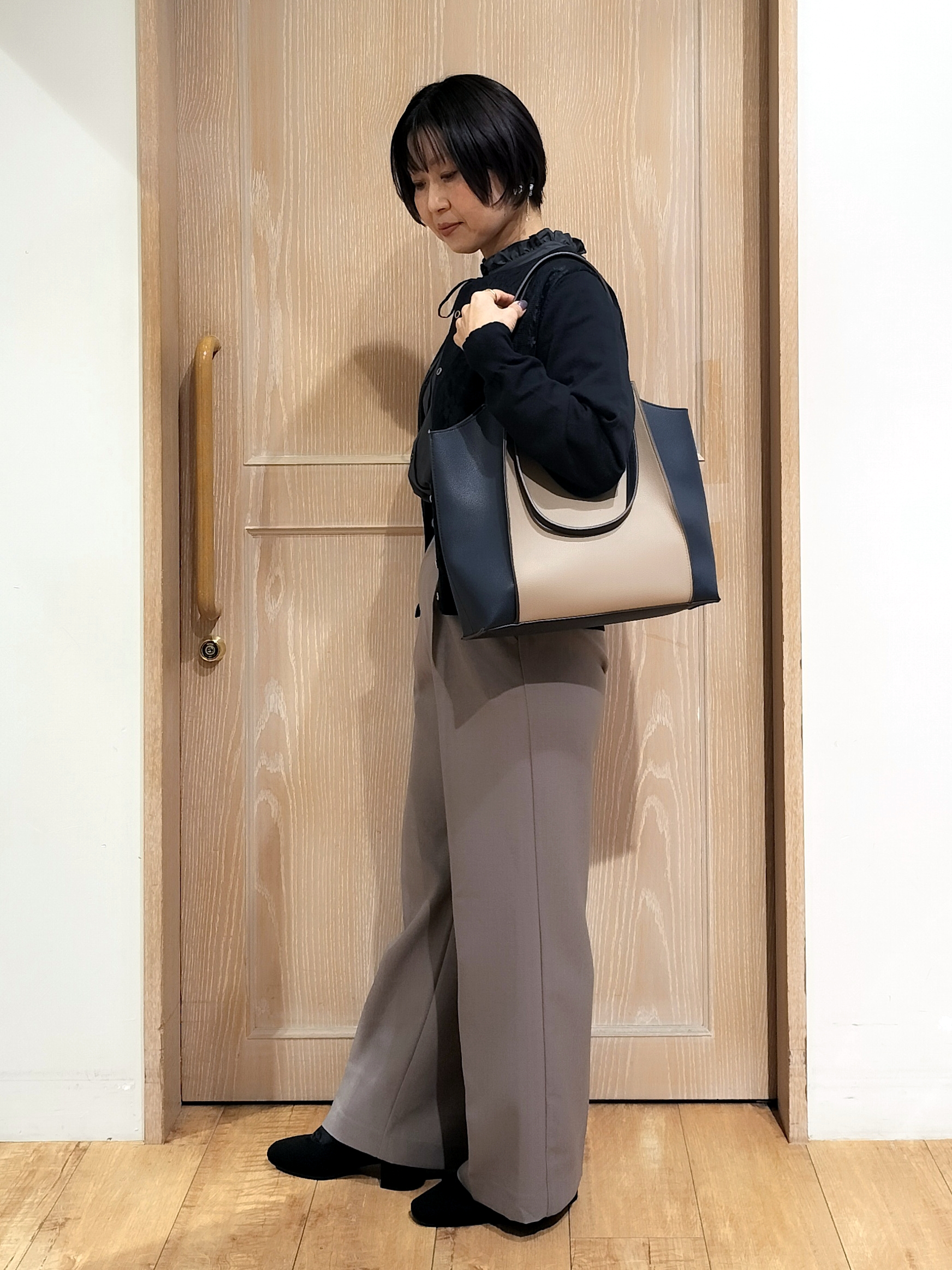 YUKIさんの「SHOO･LA･RUE｜【洗濯機可/S-LL】周りと差がつく レースデザインカーディガン」を使ったコーディネート