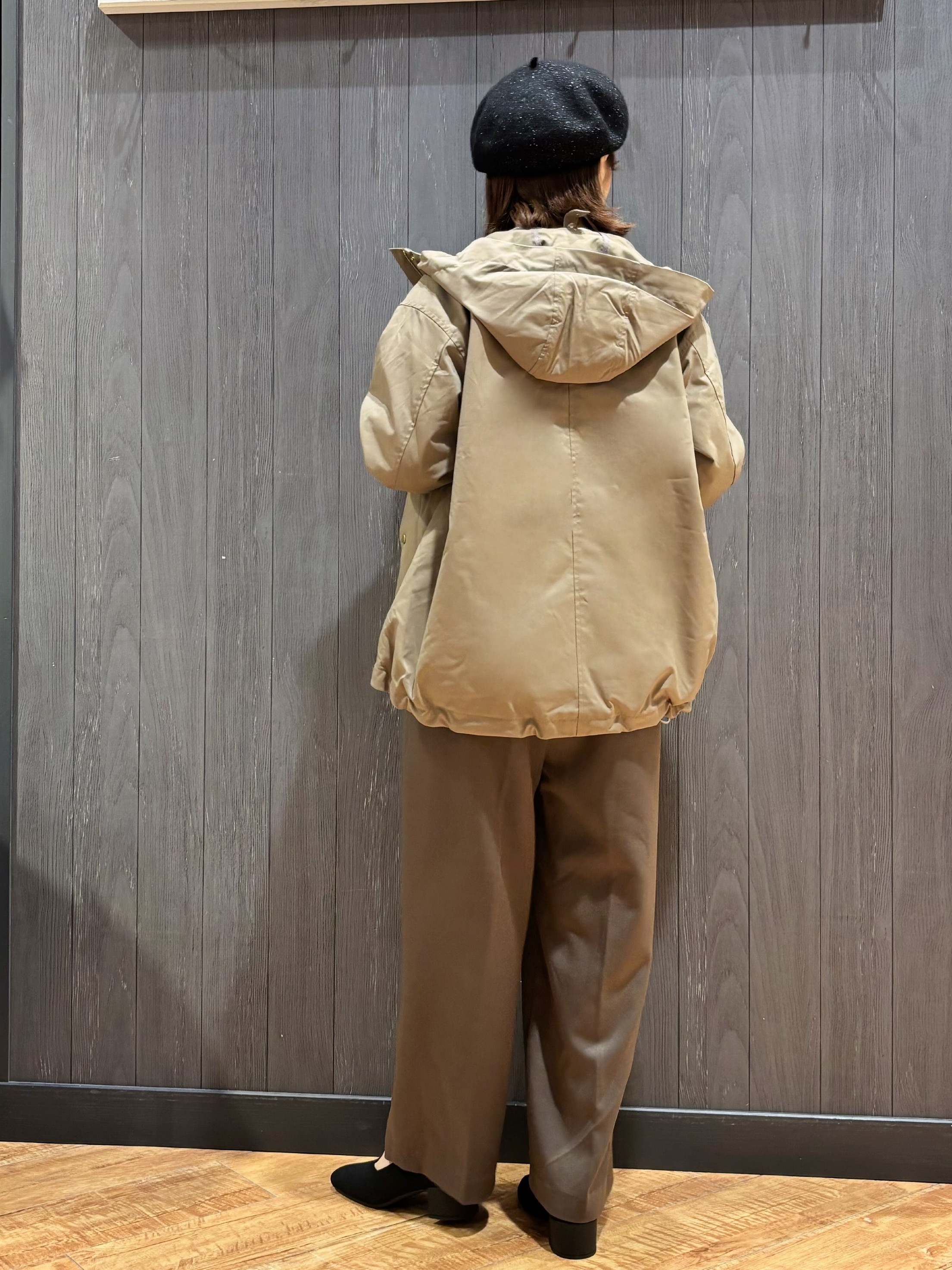 meiさんの「SHOO･LA･RUE｜【洗濯機可/撥水/マルチWAY】ファーライナー付き 毎日欲張りマンパ」を使ったコーディネート