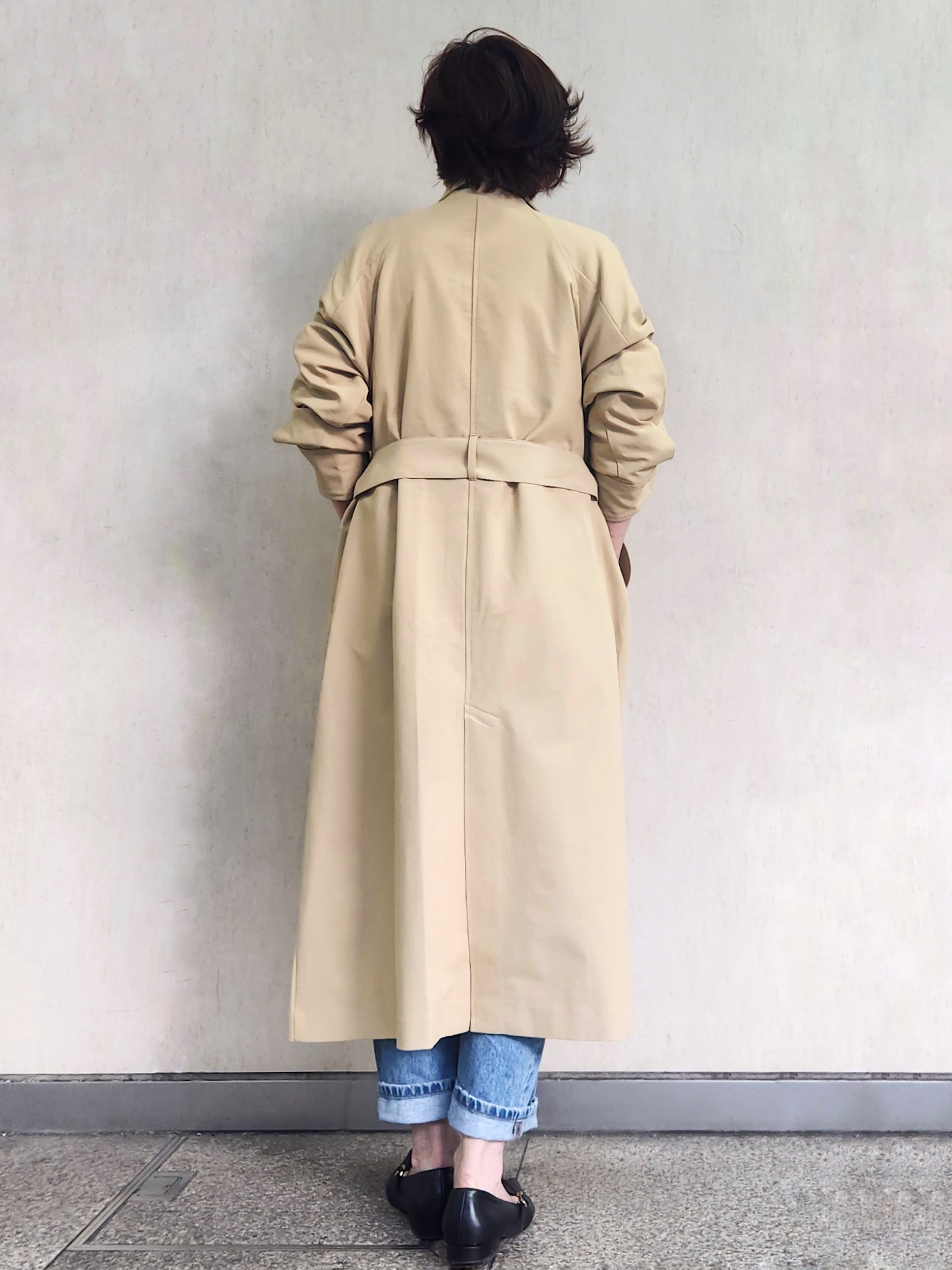 milkyさんの「OPAQUE.CLIP｜スタンドロングコート【軽量／洗える】」を使ったコーディネート