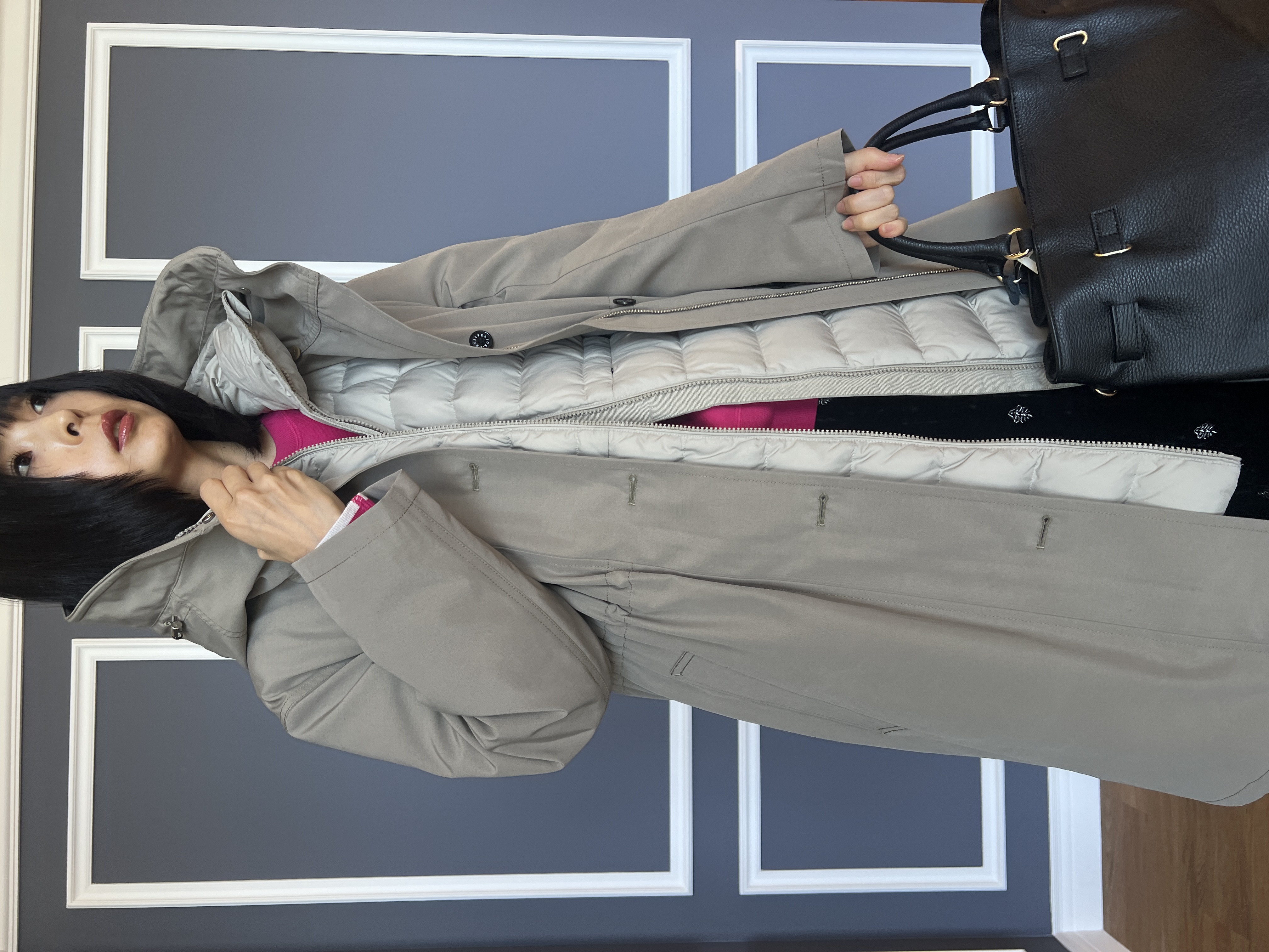 misaさんの「DRESSTERIOR｜【STORY11月号掲載/マシンウォッシャブル】コットンカシミヤニット」を使ったコーディネート