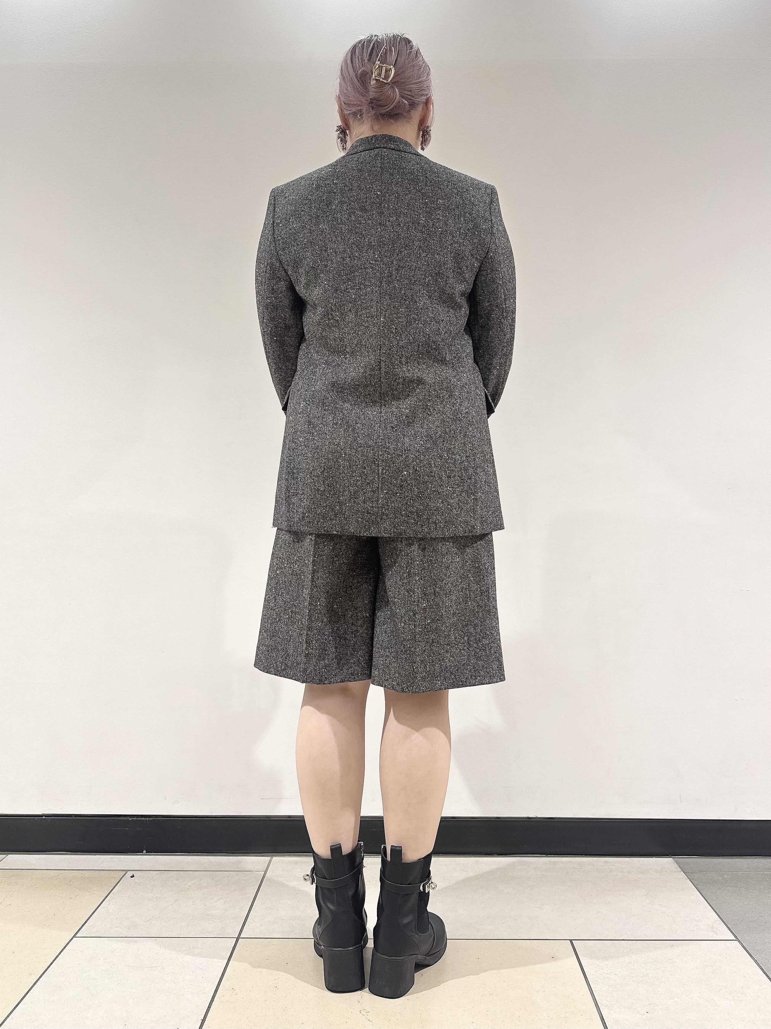 なかもとあきさんの「DRESSTERIOR｜【セットアップ可】ネップツイード ジャケット」を使ったコーディネート