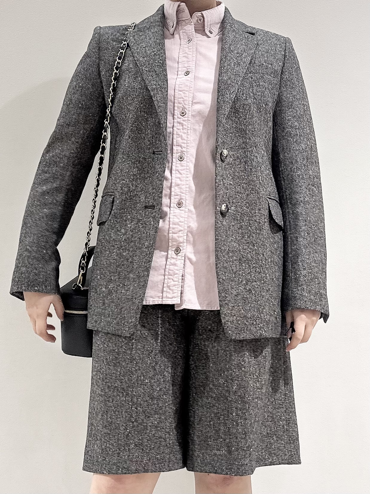なかもとあきさんの「DRESSTERIOR｜【セットアップ可】ネップツイード ジャケット」を使ったコーディネート