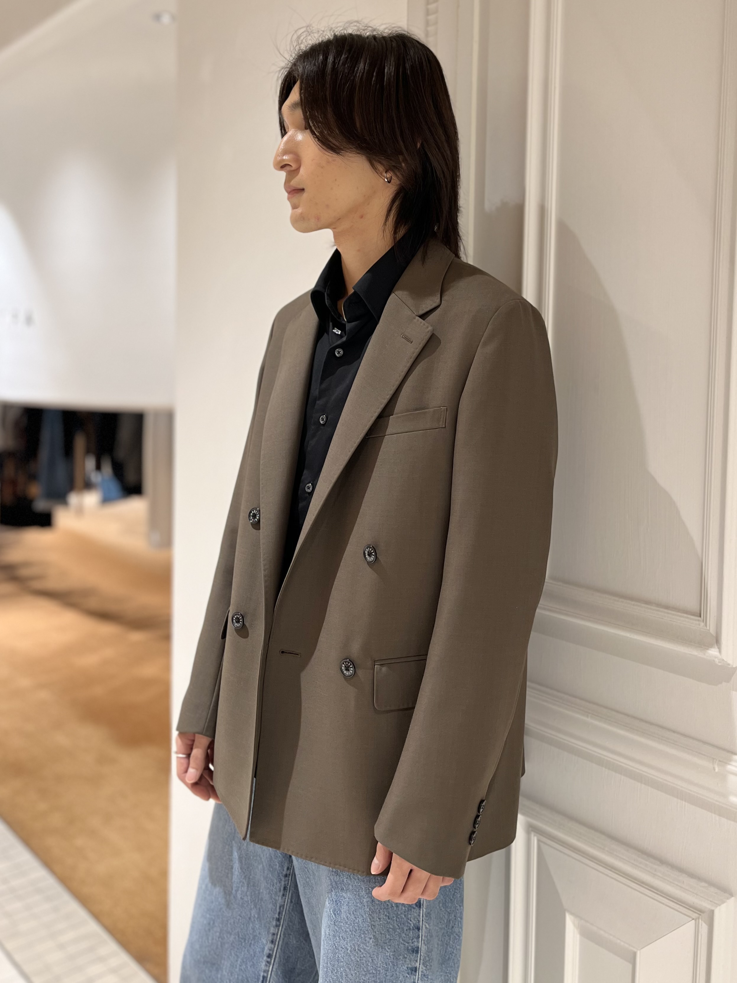 Watanabeさんの「DRESSTERIOR｜【セットアップ可】イージーケア ウールブレンドジャケット」を使ったコーディネート