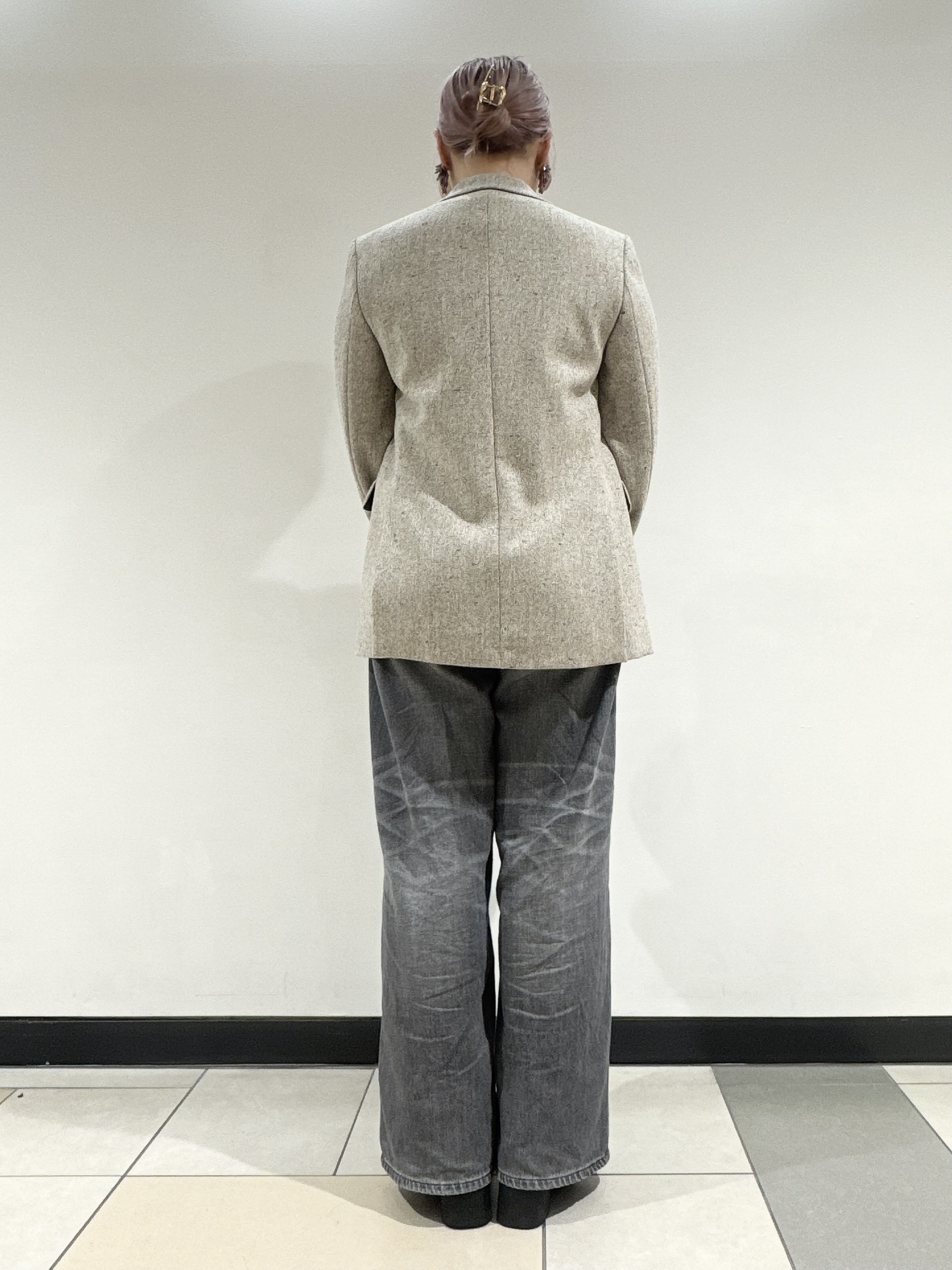 なかもとあきさんの「DRESSTERIOR｜【セットアップ可】ネップツイード ジャケット」を使ったコーディネート