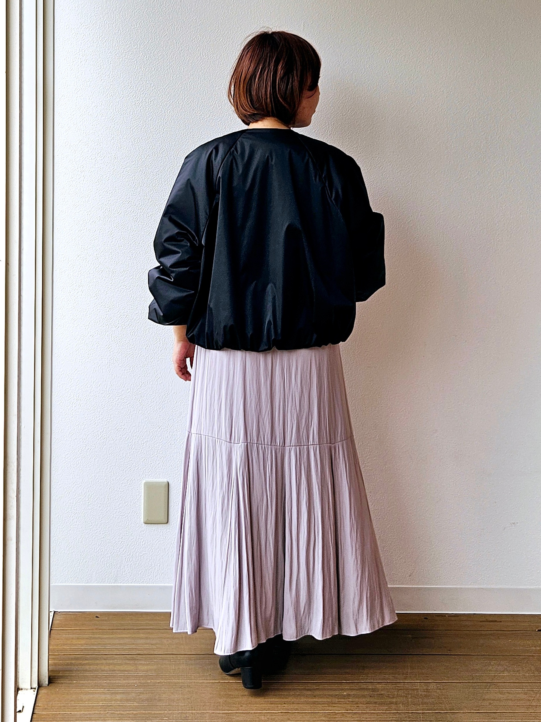 やじまさんの「UNTITLED｜【軽アウター/中綿/秋冬コート】ショートブルゾン」を使ったコーディネート