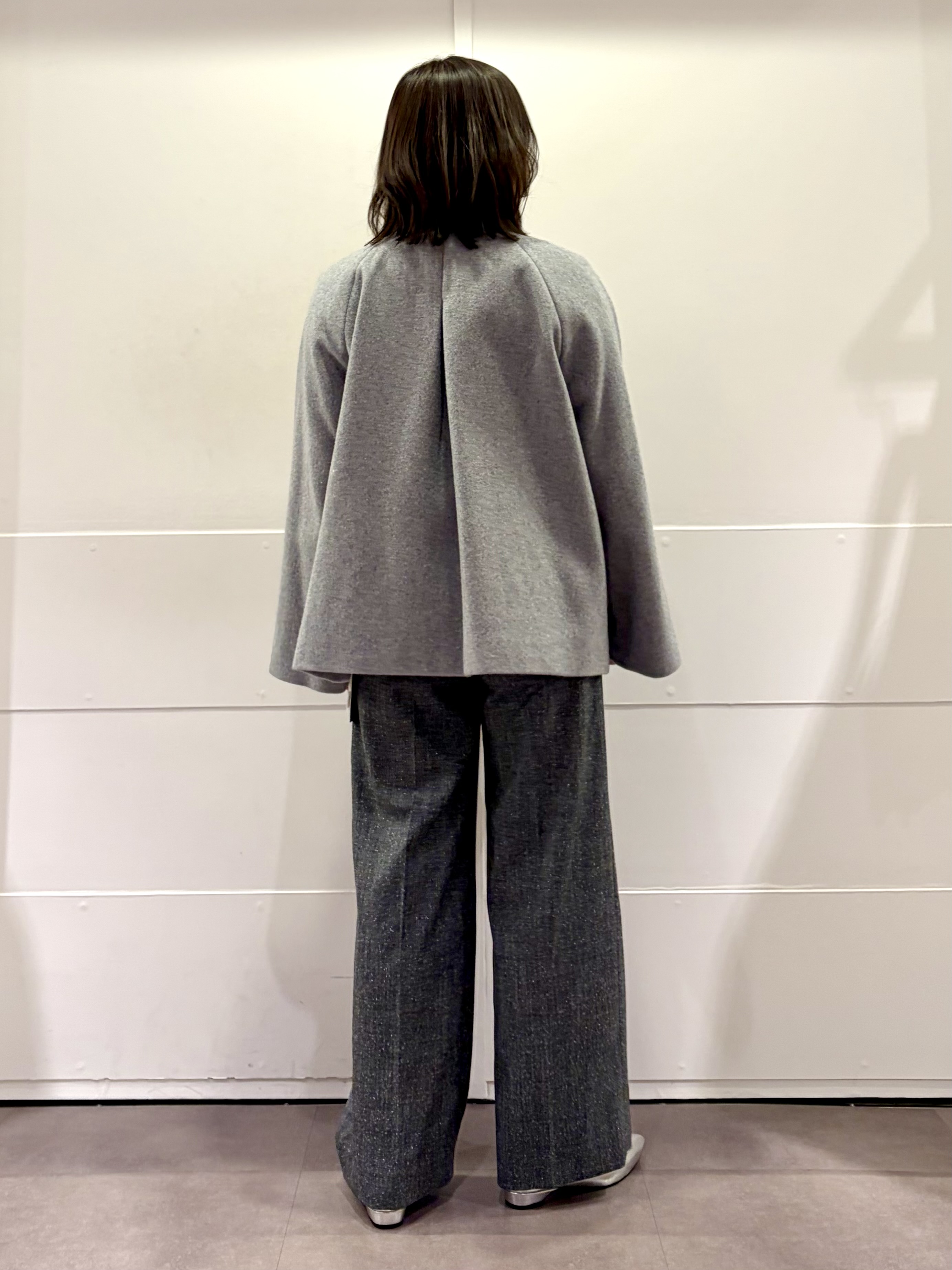 TOKOさんの「UNTITLED｜【軽アウター/ウール100】ウールショートコート」を使ったコーディネート