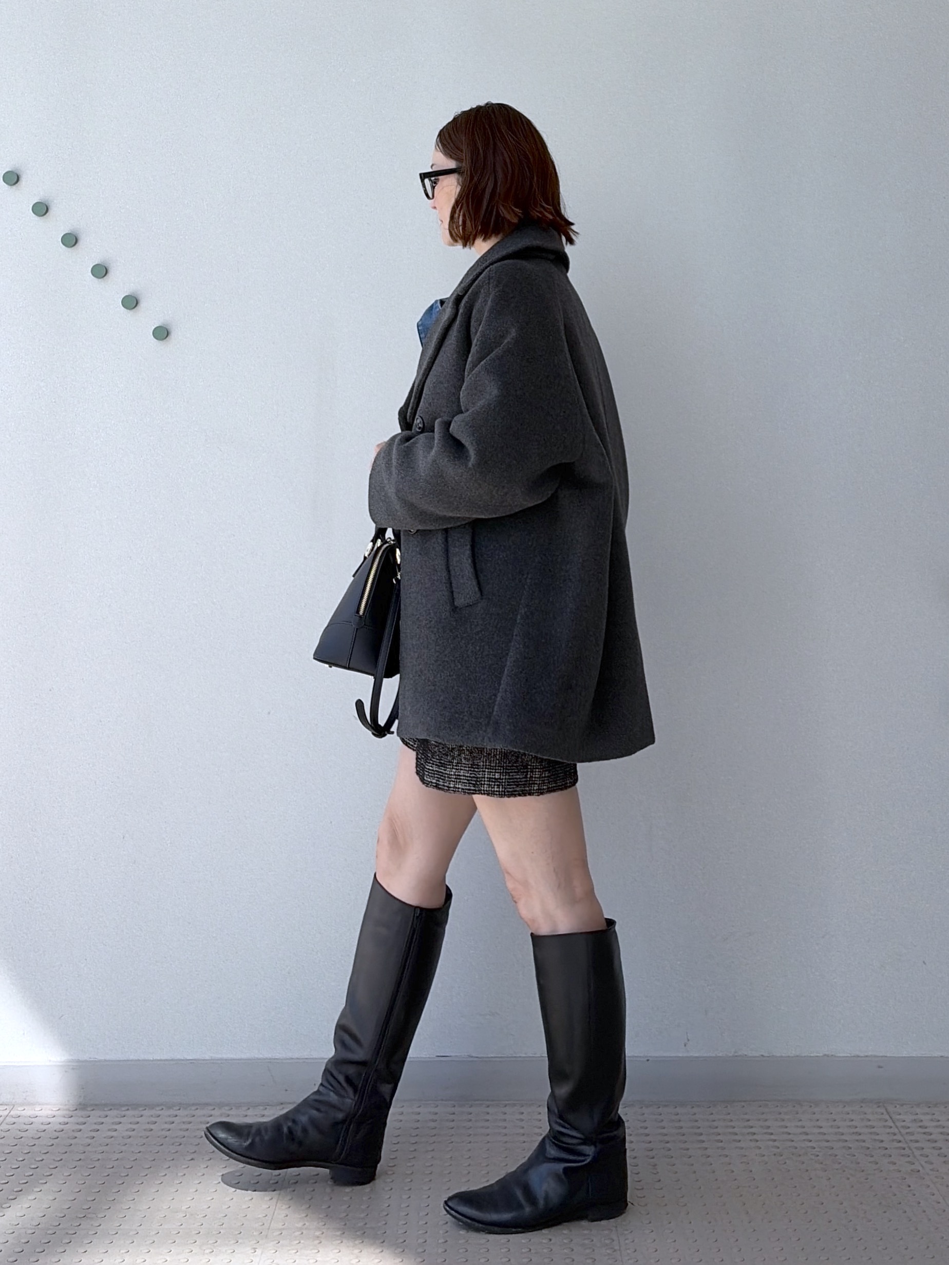 yoshikadoさんの「DRESSTERIOR｜【取り外し可能】2WAY ボウタイデニムシャツ」を使ったコーディネート