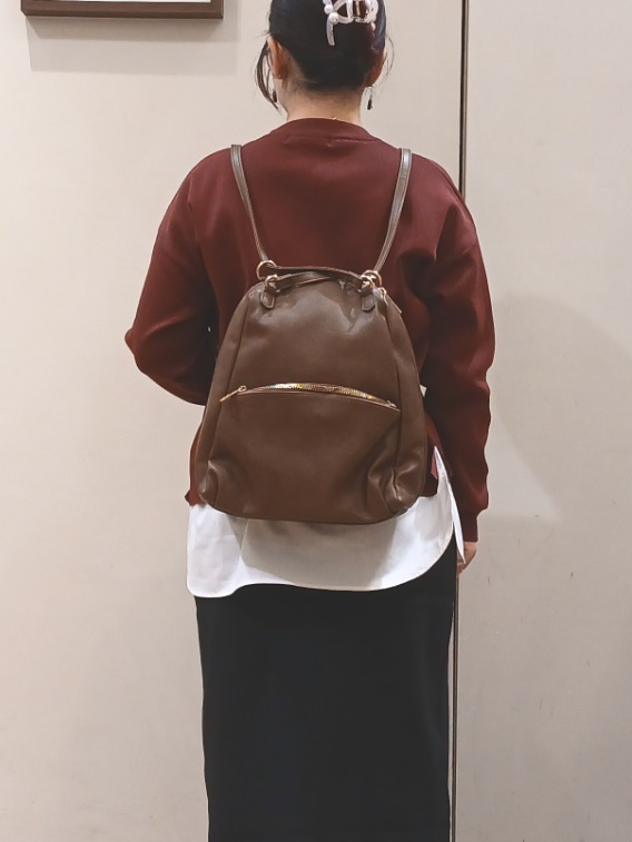 Riranさんの「SHOO･LA･RUE｜【S-LL】着るだけできまる シャツレイヤード風 スポンディッシュニット」を使ったコーディネート