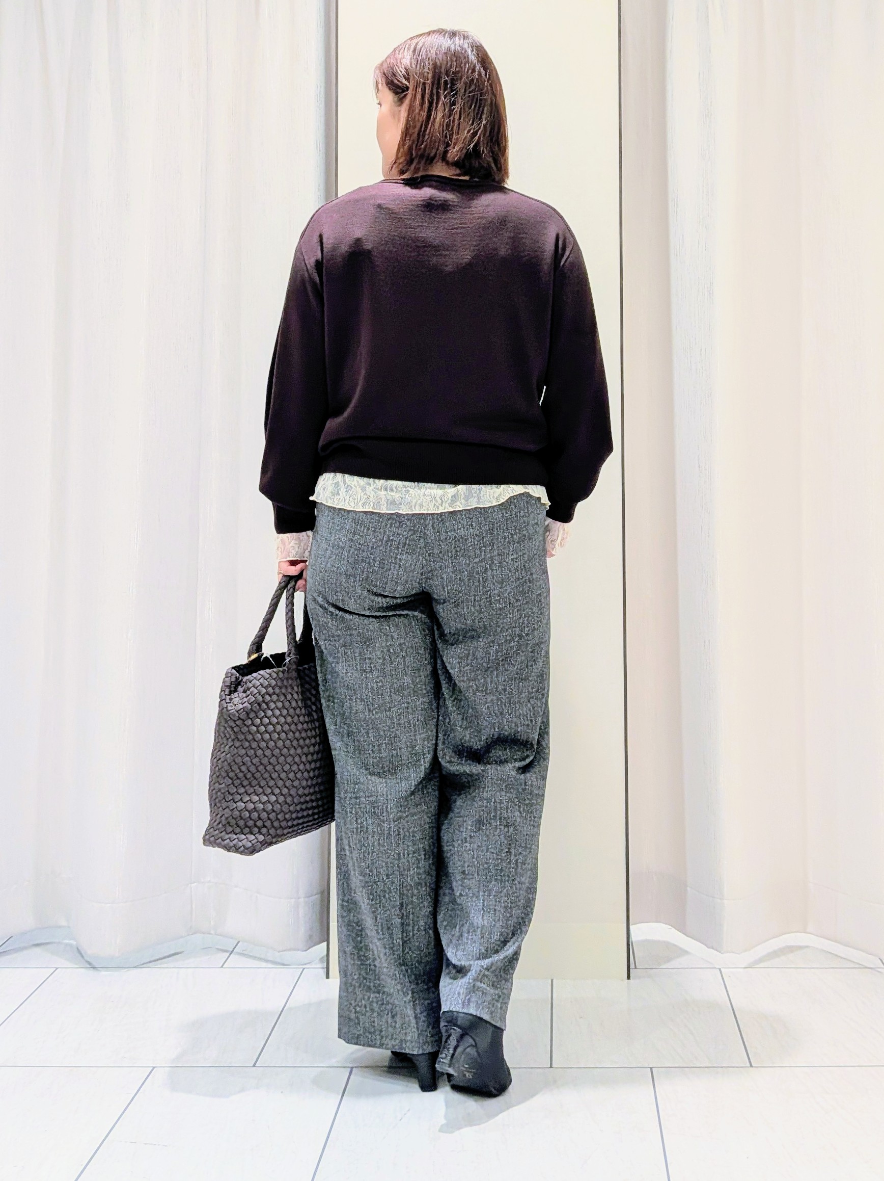 Onumaさんの「UNTITLED｜【大人の抜け感/8色展開】ボリュームスリーブニットプルオーバー」を使ったコーディネート