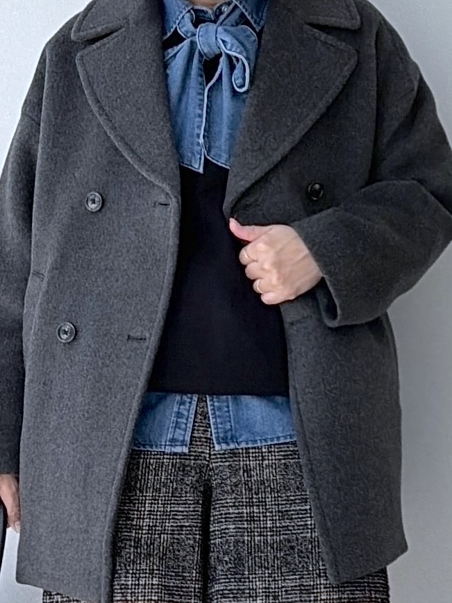 yoshikadoさんの「DRESSTERIOR｜【取り外し可能】2WAY ボウタイデニムシャツ」を使ったコーディネート