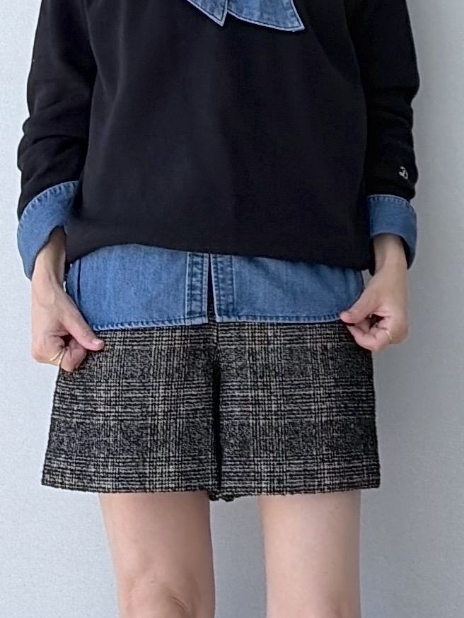 yoshikadoさんの「DRESSTERIOR｜【取り外し可能】2WAY ボウタイデニムシャツ」を使ったコーディネート