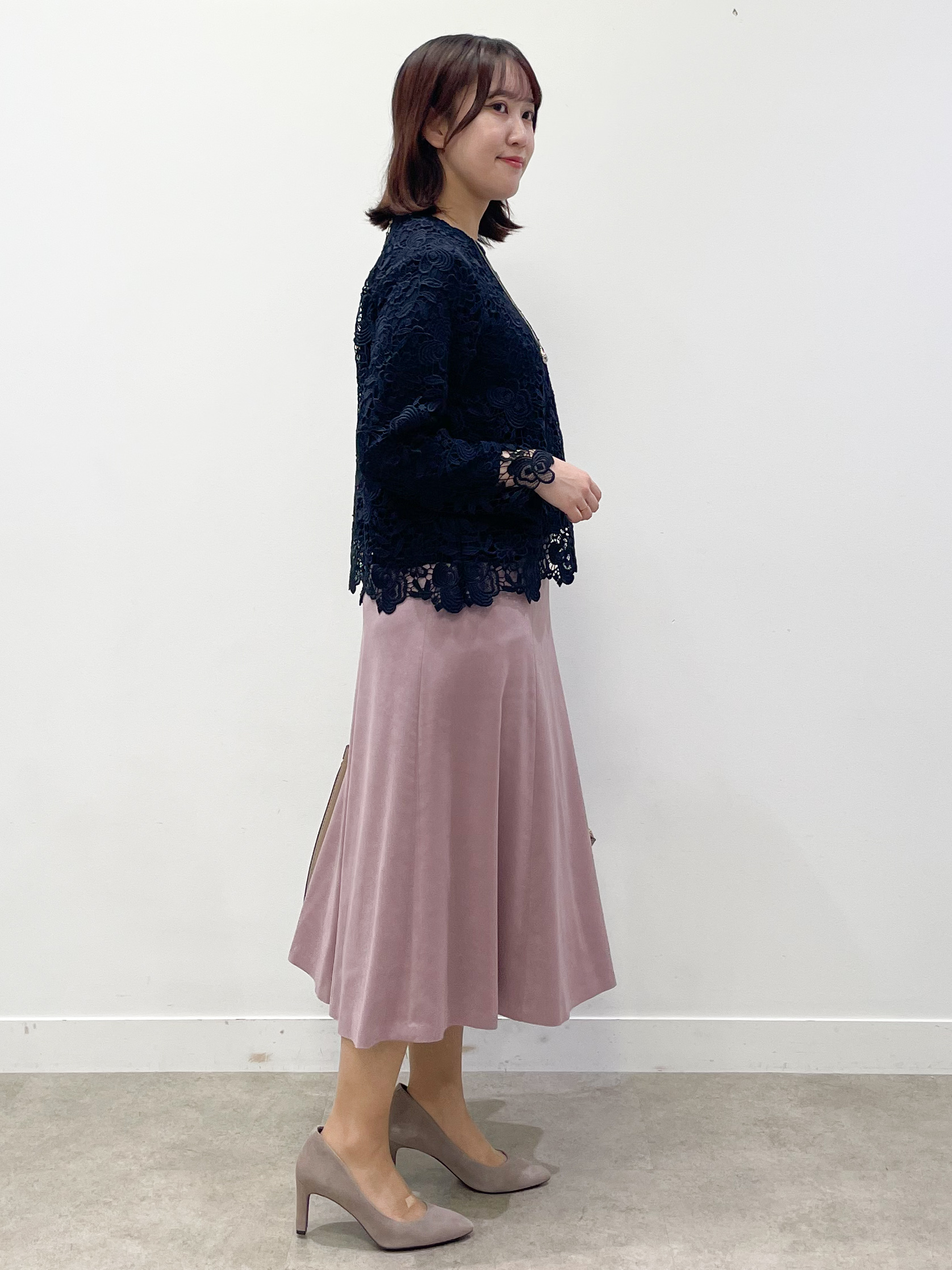 yukariさんの「Reflect｜【SS-4Lサイズ／通勤／セレモニー】ケミカルレースブラウス」を使ったコーディネート