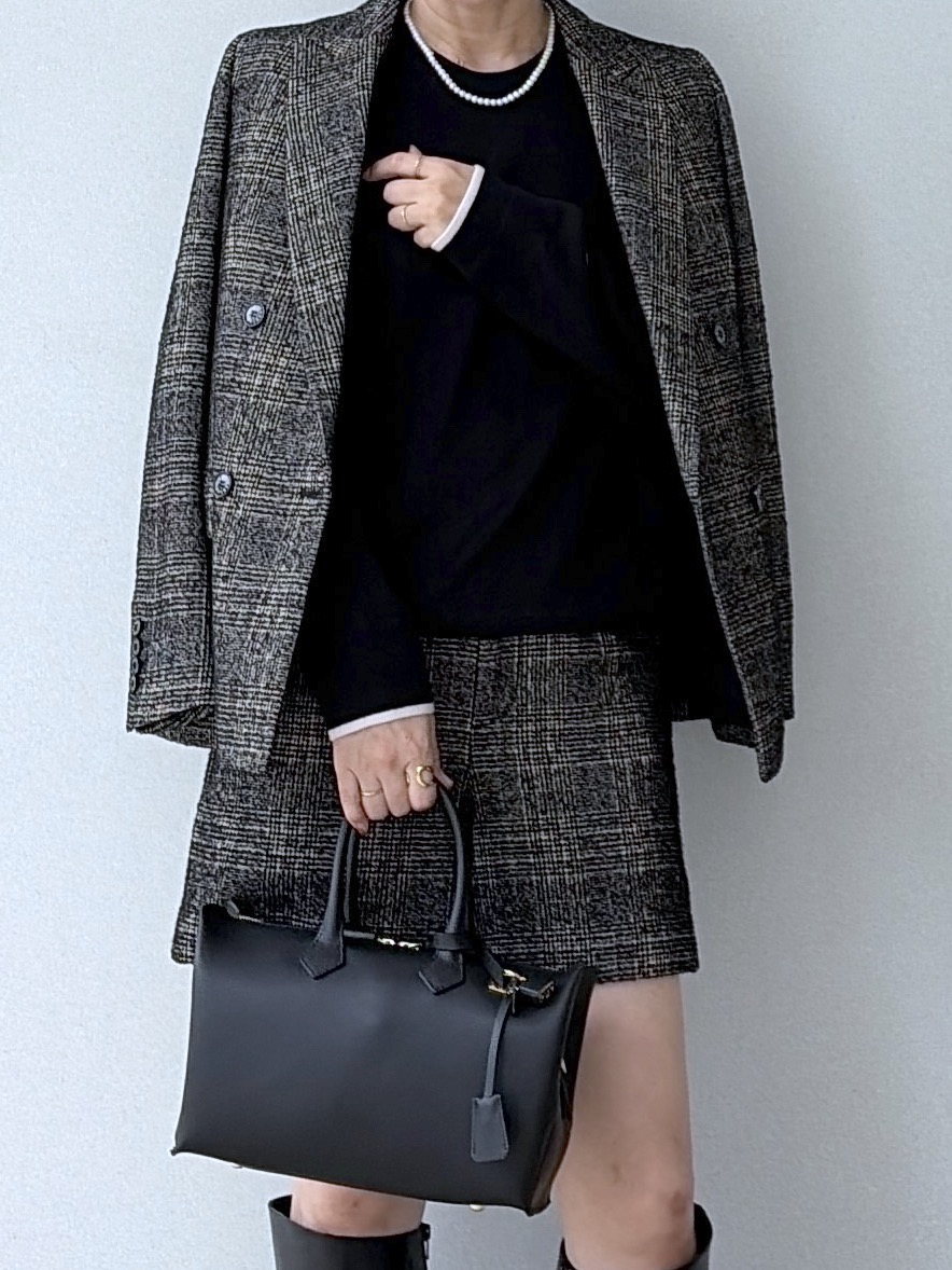 yoshikadoさんの「DRESSTERIOR｜【取り外し可能】2WAY ボウタイデニムシャツ」を使ったコーディネート