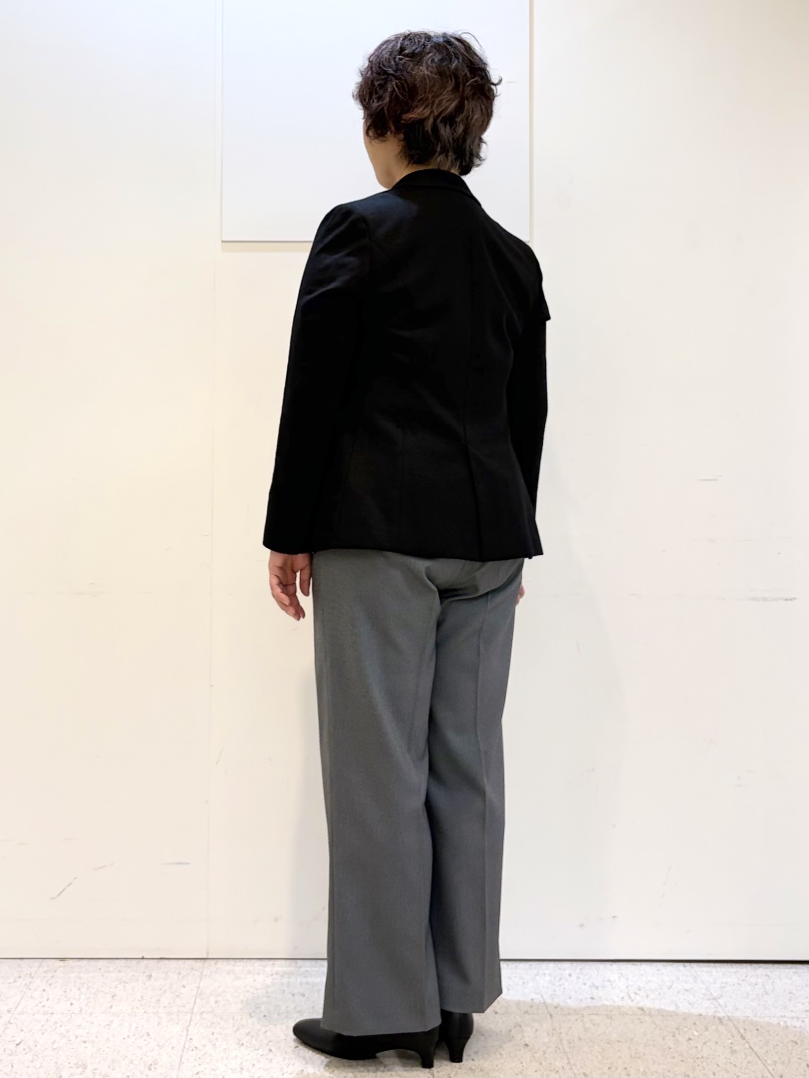 ヤスコさんの「Reflect｜【SS-4Lサイズ／洗える／セットアップ可】匠ジャケット／ロングテーラード」を使ったコーディネート