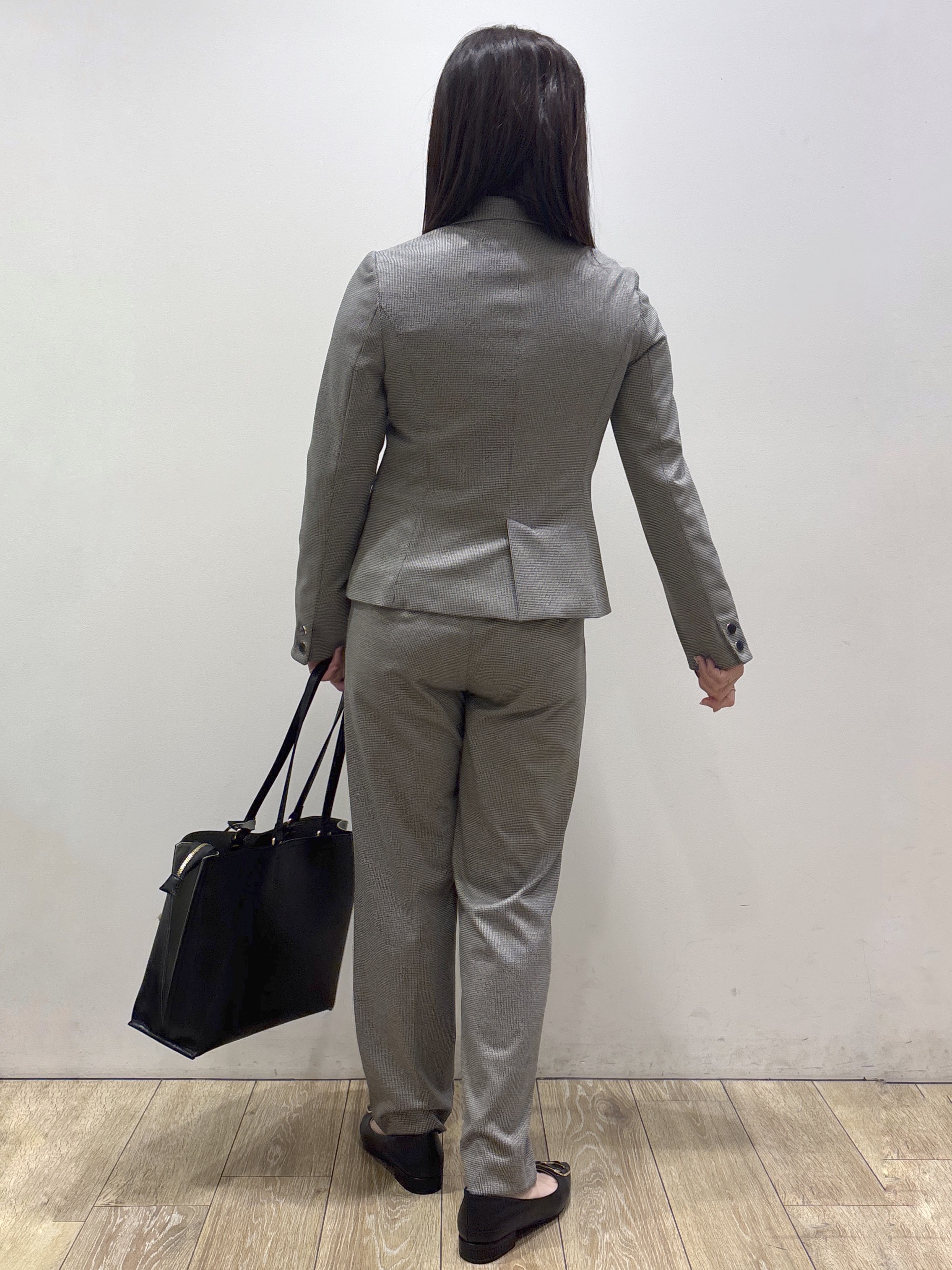 mameさんの「index｜【XS-3Lサイズ】ストレッチテーラードジャケット《ウォッシャブル／イージーアイロン》」を使ったコーディネート