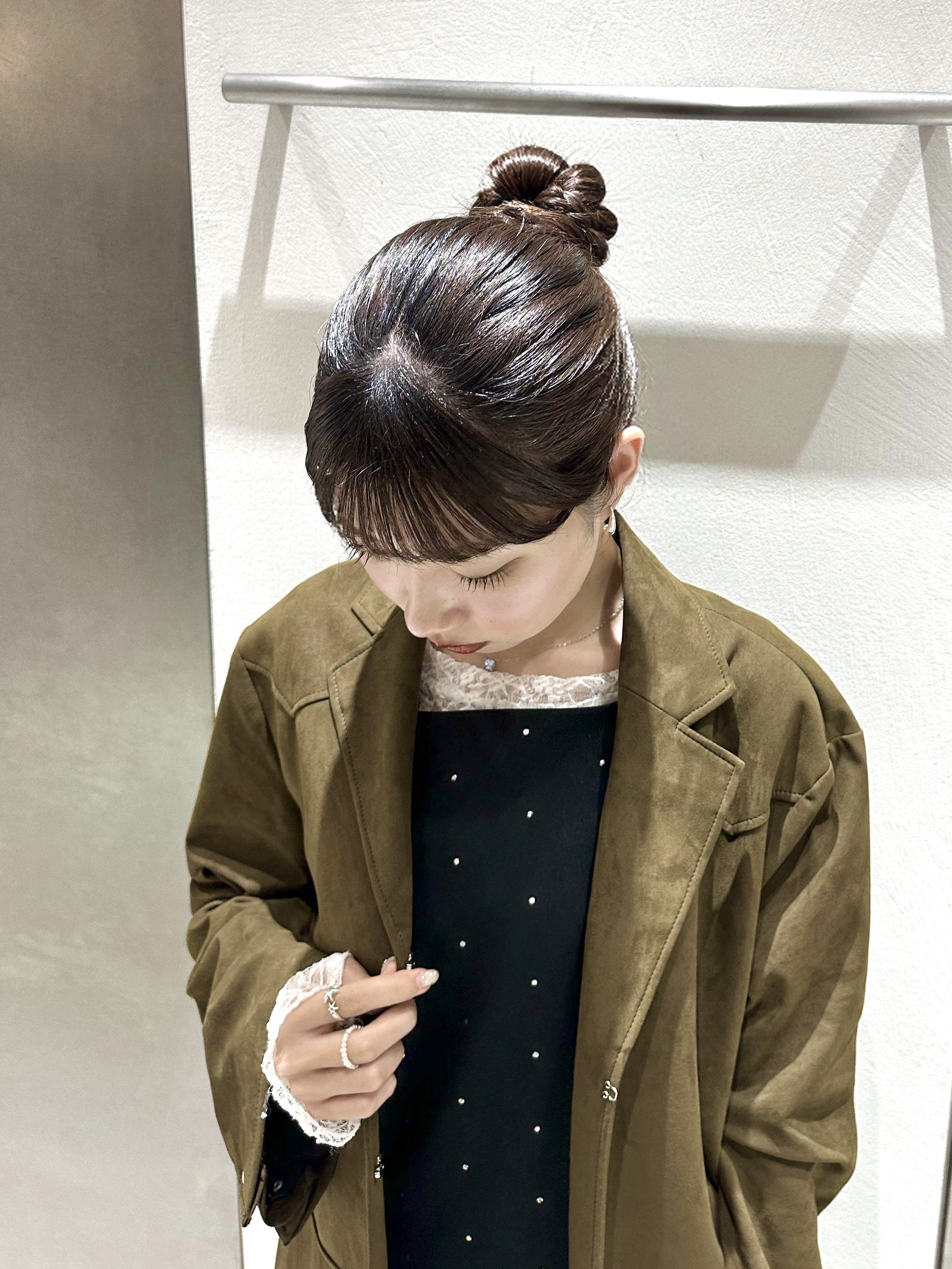 西村唯さんの「CODE A｜soft suede－like jacket」を使ったコーディネート